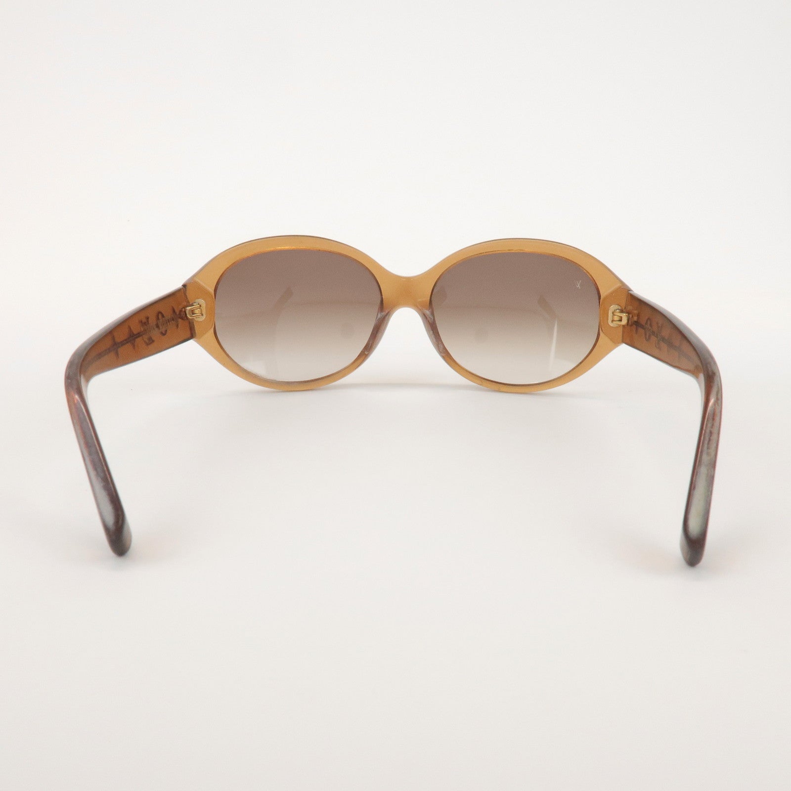 Louis Vuitton Obsession Rond Plastic Sunglasses 59□17 Brown Z0032E