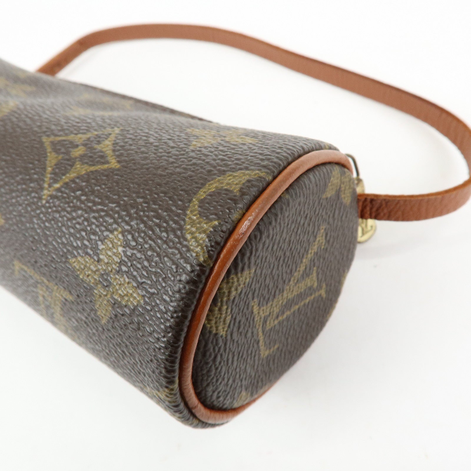 Louis Vuitton Monogram Canvas Mini Pouch for Papillon Bag Brown