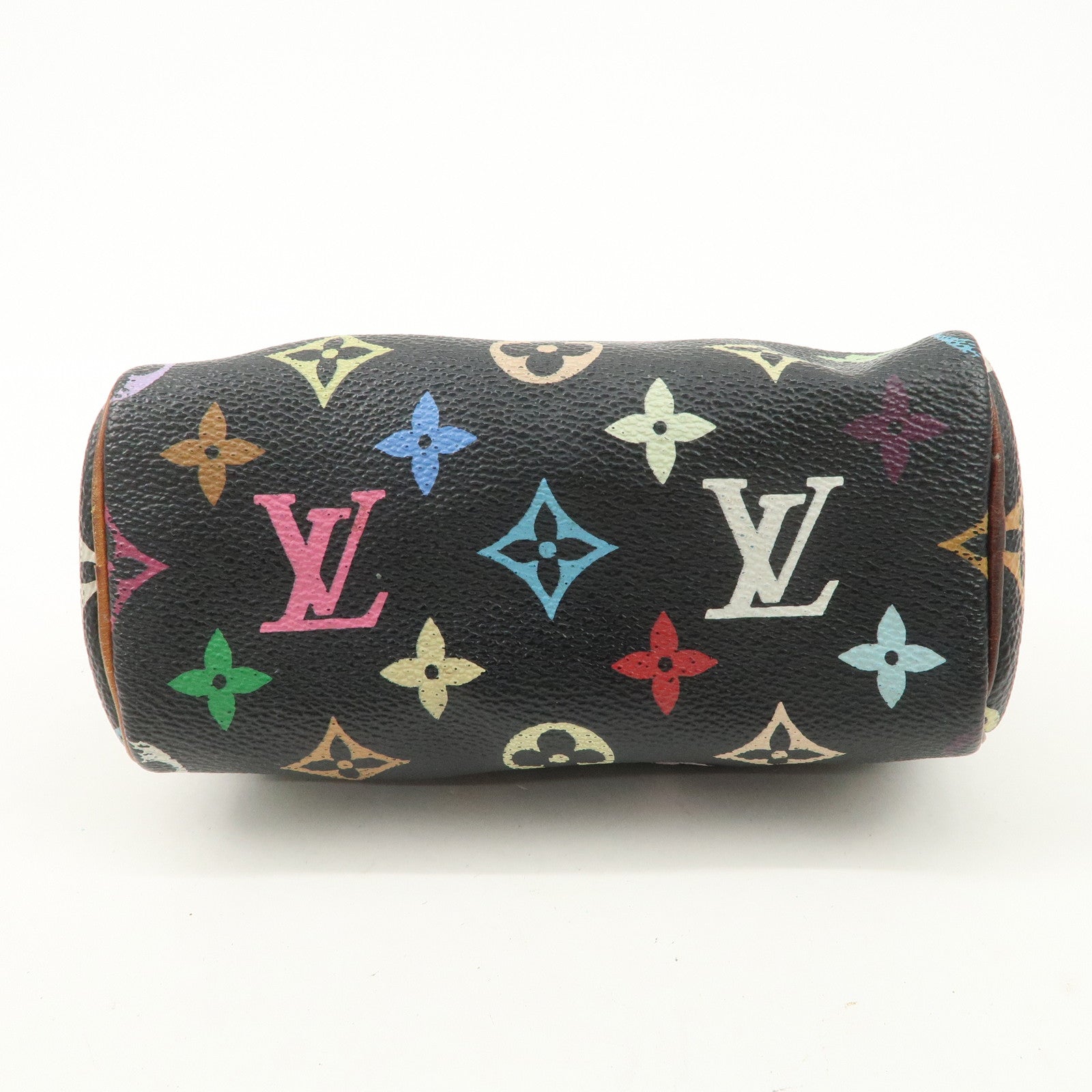Louis Vuitton Monogram Multi Color Mini Speedy Mini Bag Noir M92644 Used