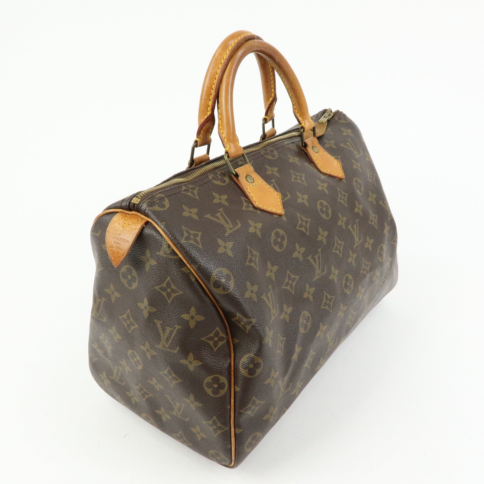 Louis Vuitton Monogram Speedy 35 Boston Bag Hand Bag M41524