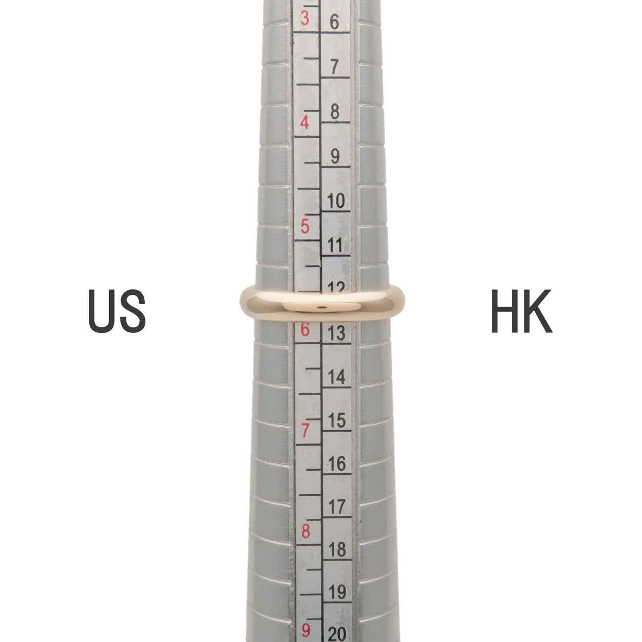 Cartier 1895 Wedding Ring 3.5MM K18 750YG Yellow Gold US5.5-6 EU51