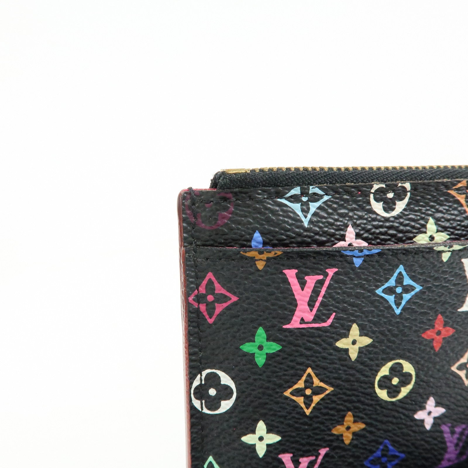 Louis Vuitton Monogram Multicolor Pochette Cles Coin Case M93735