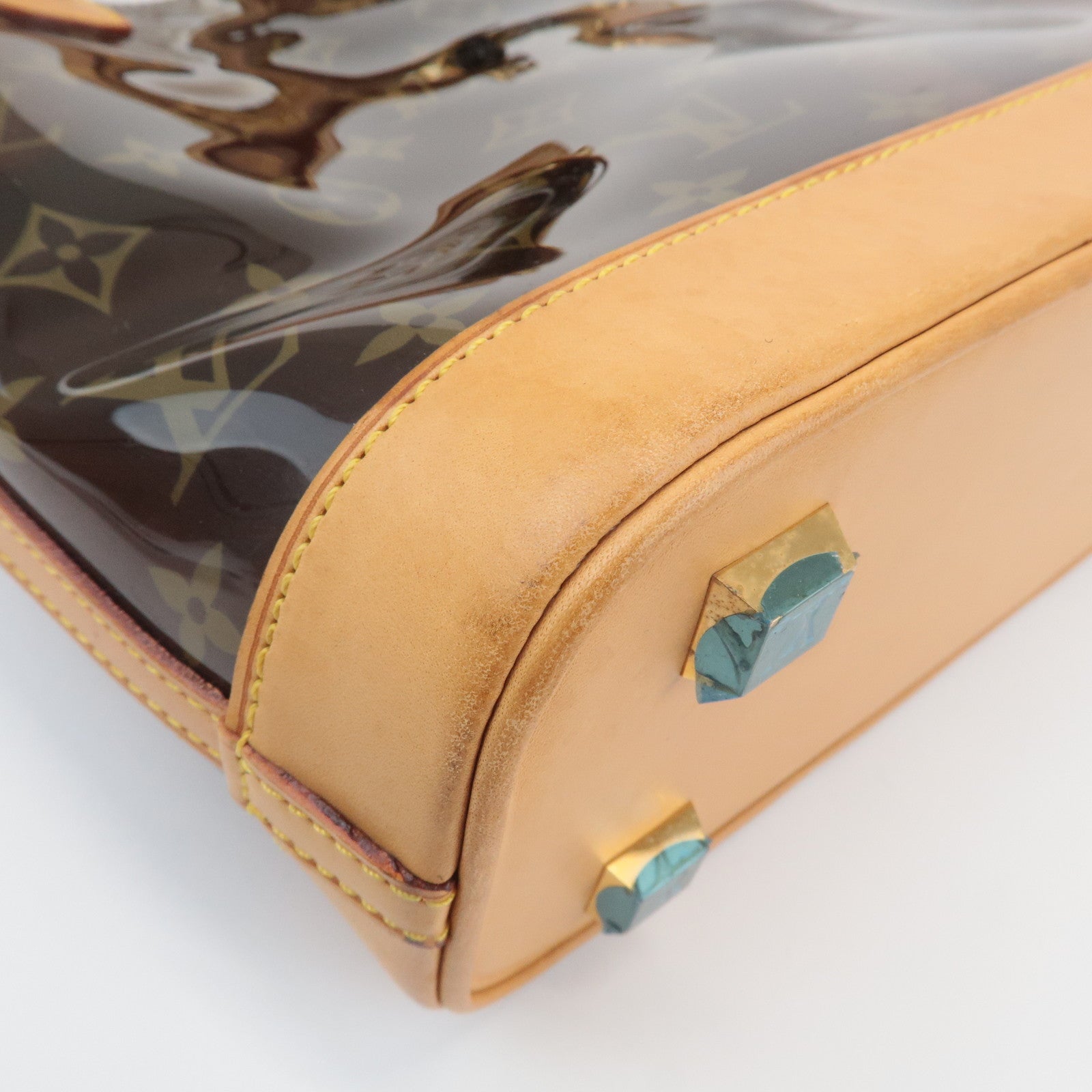 Louis Vuitton Monogram Vinyl Cabas Ambre MM Tote Bag M92501 Used