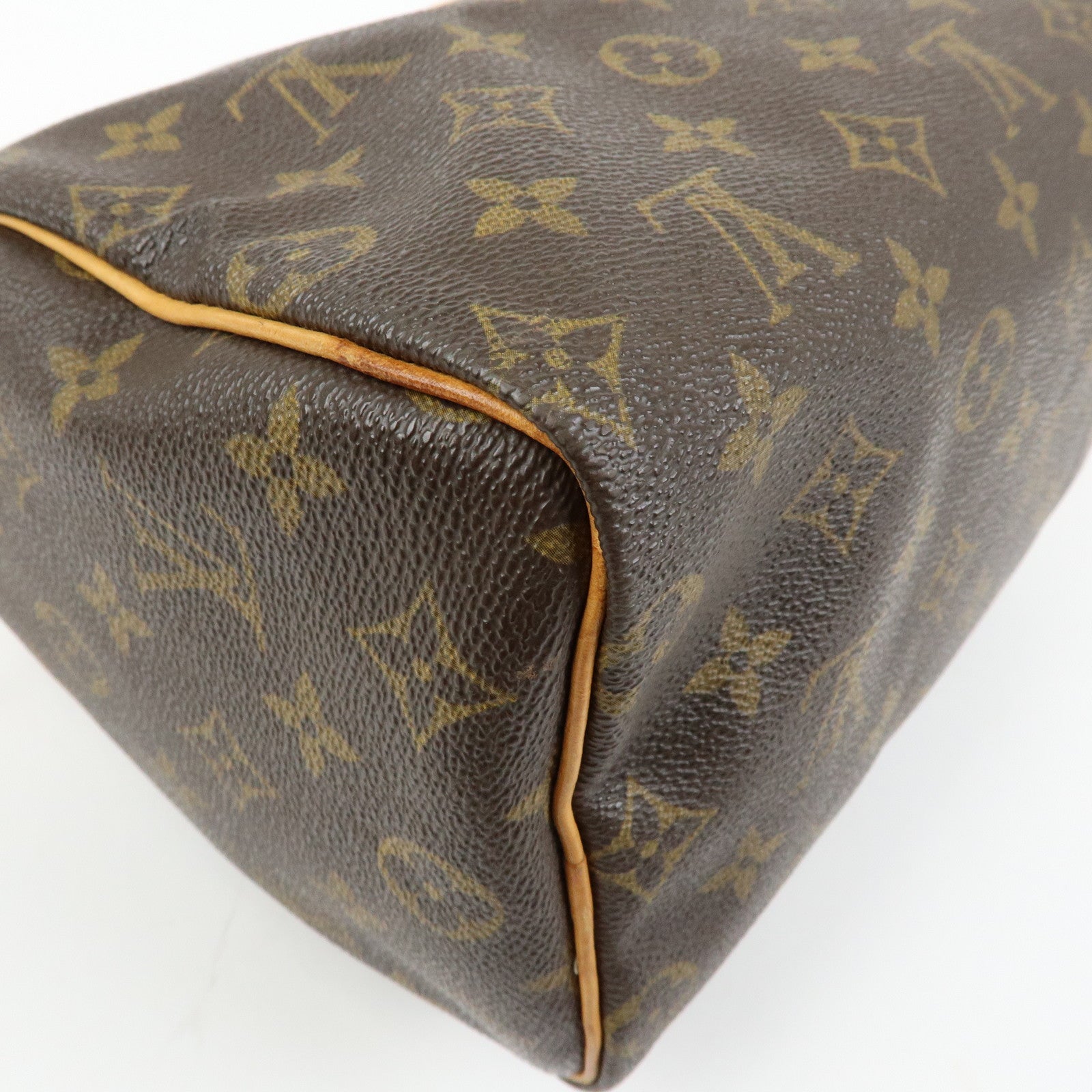Louis Vuitton Monogram Speedy 25 Boston Bag Hand Bag Brown M41528