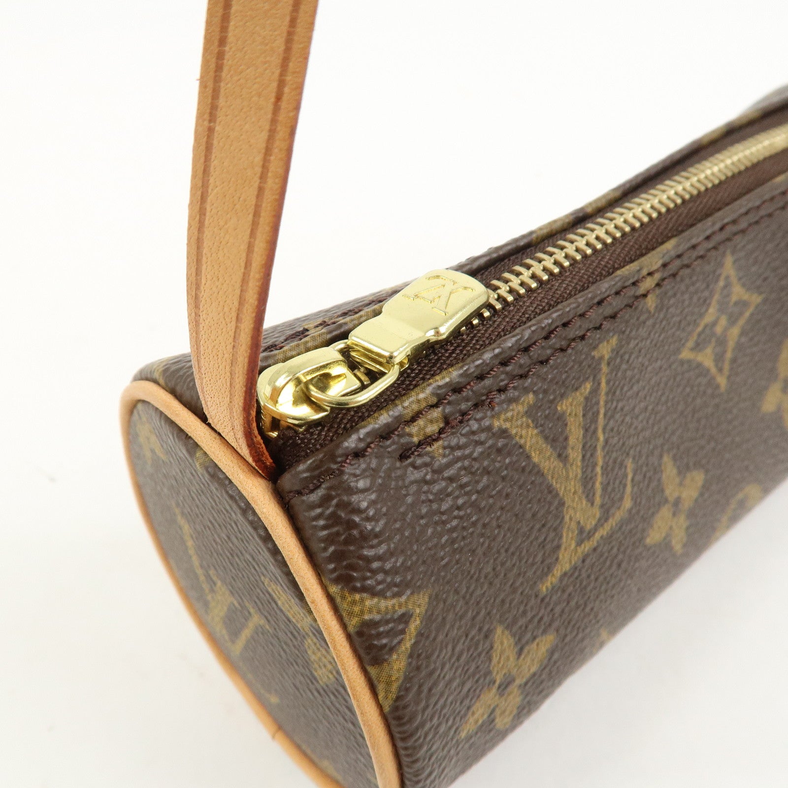 Louis Vuitton Monogram Mini Pouch for Papillon Bag Brown New Style