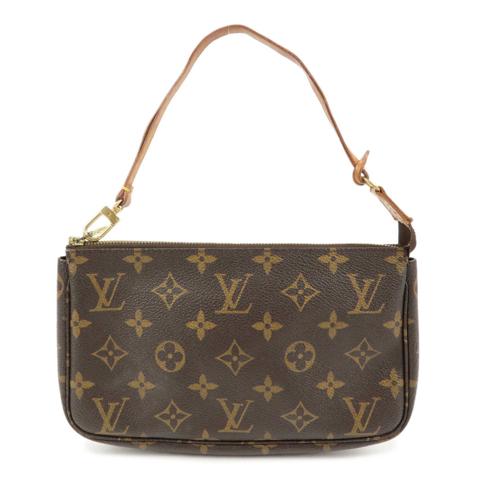 Louis Vuitton Monogram Pochette Accessoires Pouch Hand Bag M51980