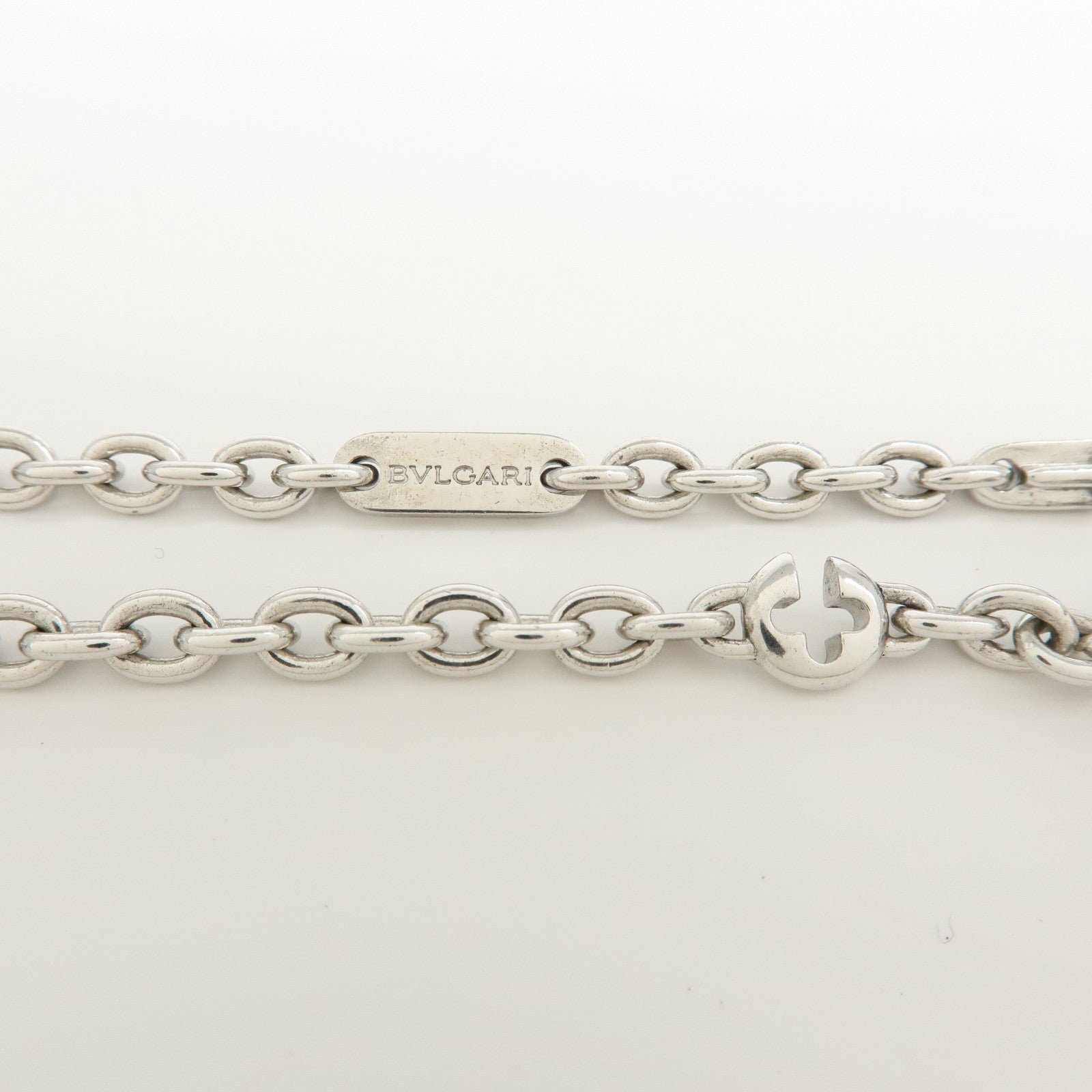 BVLGARI B-zero 1 SV925 Bag Charm Key Chain Silver