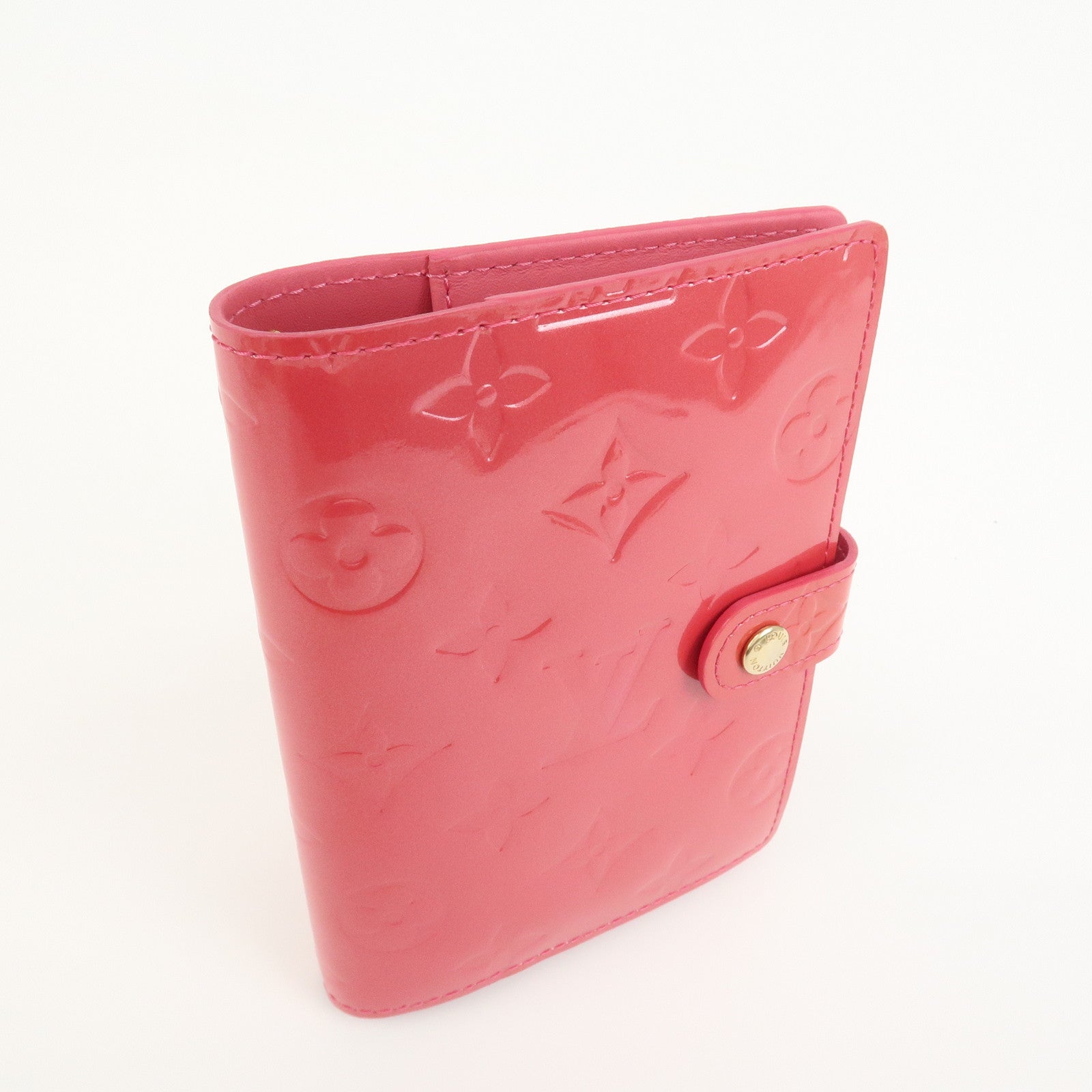 Louis Vuitton Monogram Vernis Agenda PM Planner Cover R2101F