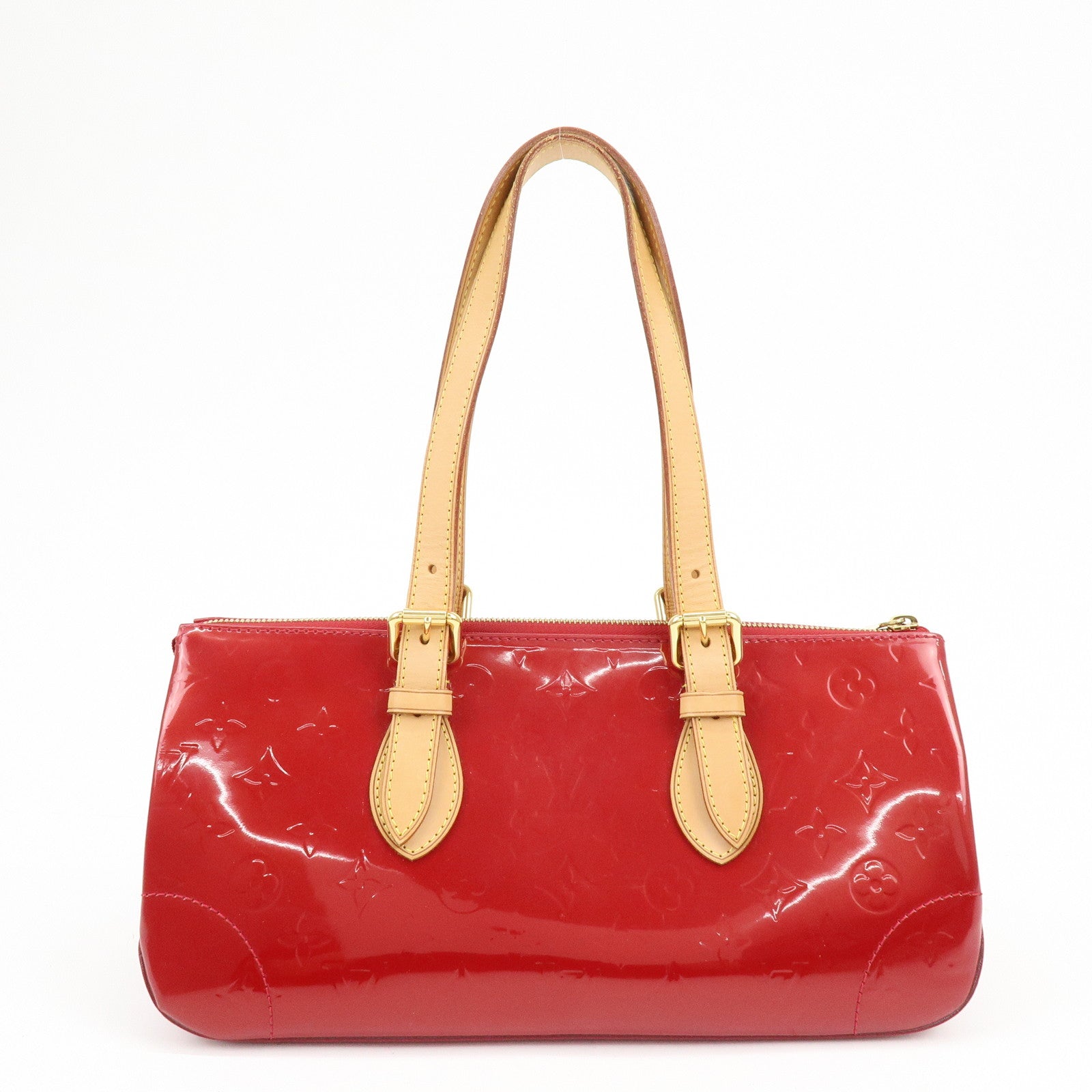 Louis Vuitton Vernis Rosewood Avenue Hand Bag Pomme DAmour M93507