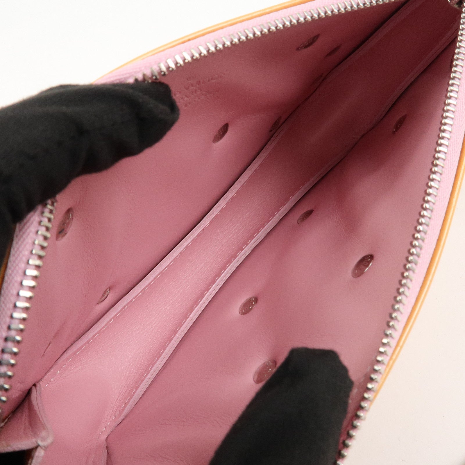 Louis Vuitton Monogram Vernis Flower Lexington Pouch M92248