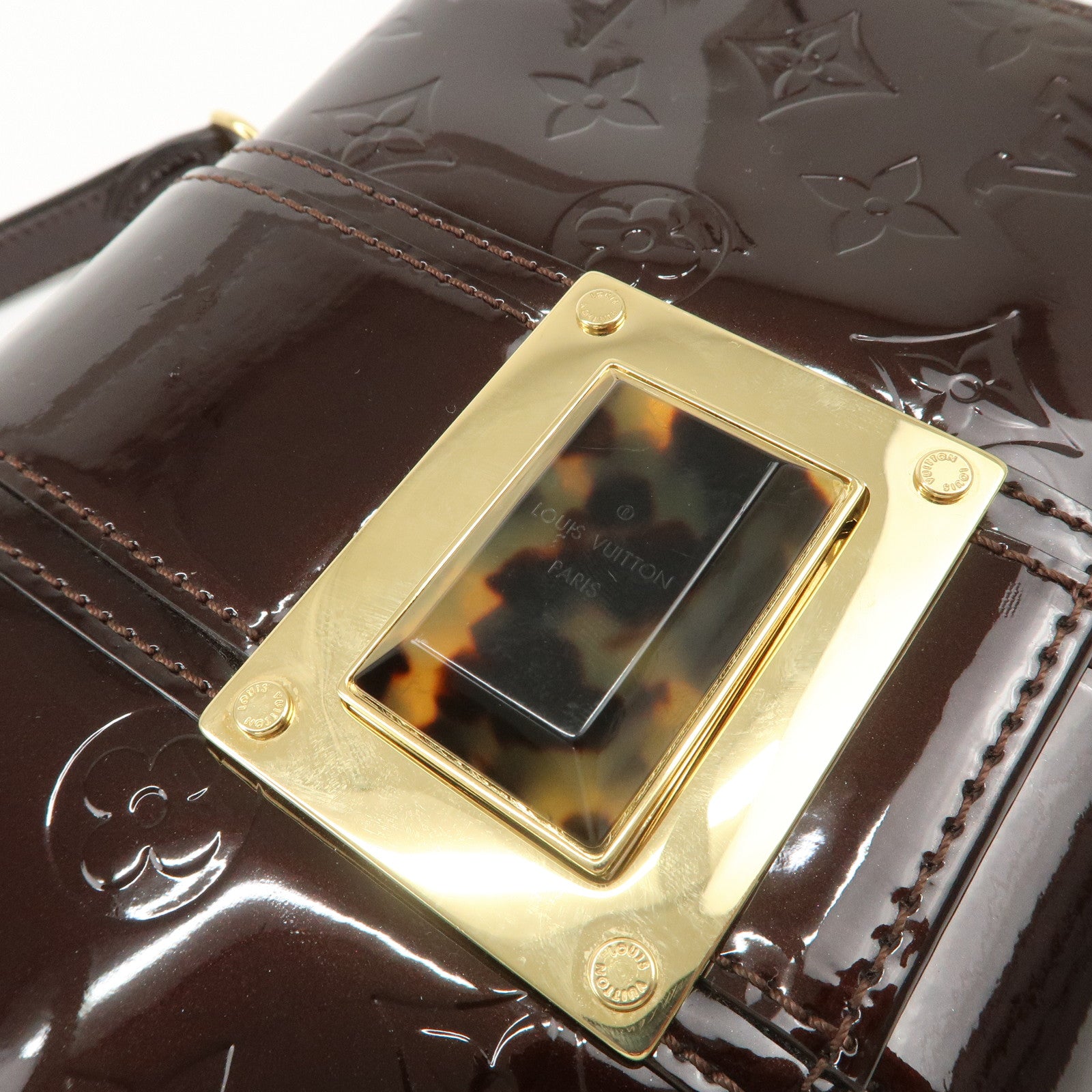 Louis Vuitton Monogram Vernis Leather Vermont Avenue Shoulder Bag