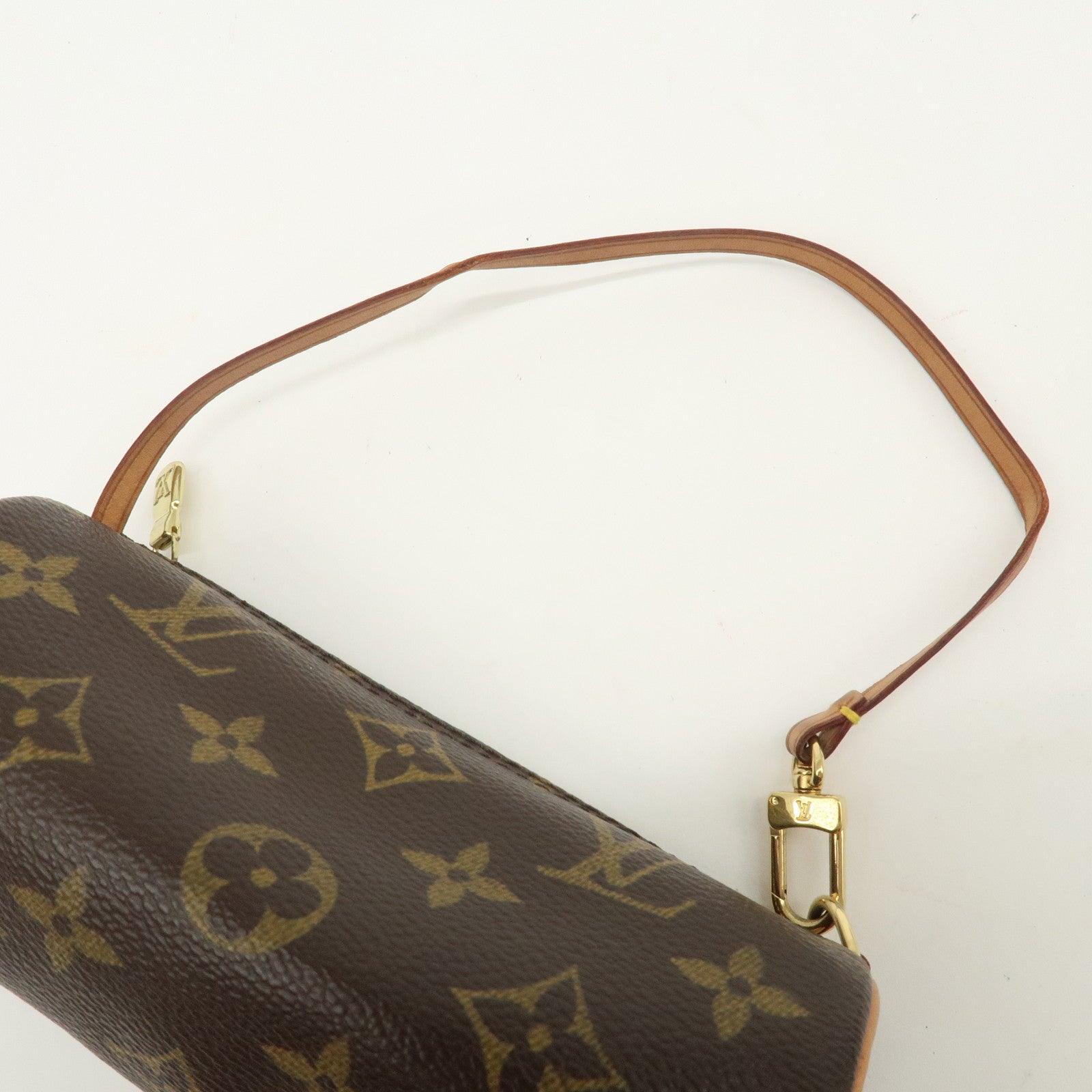 Louis Vuitton Monogram Mini Pouch for Papillon Bag New Style Brown