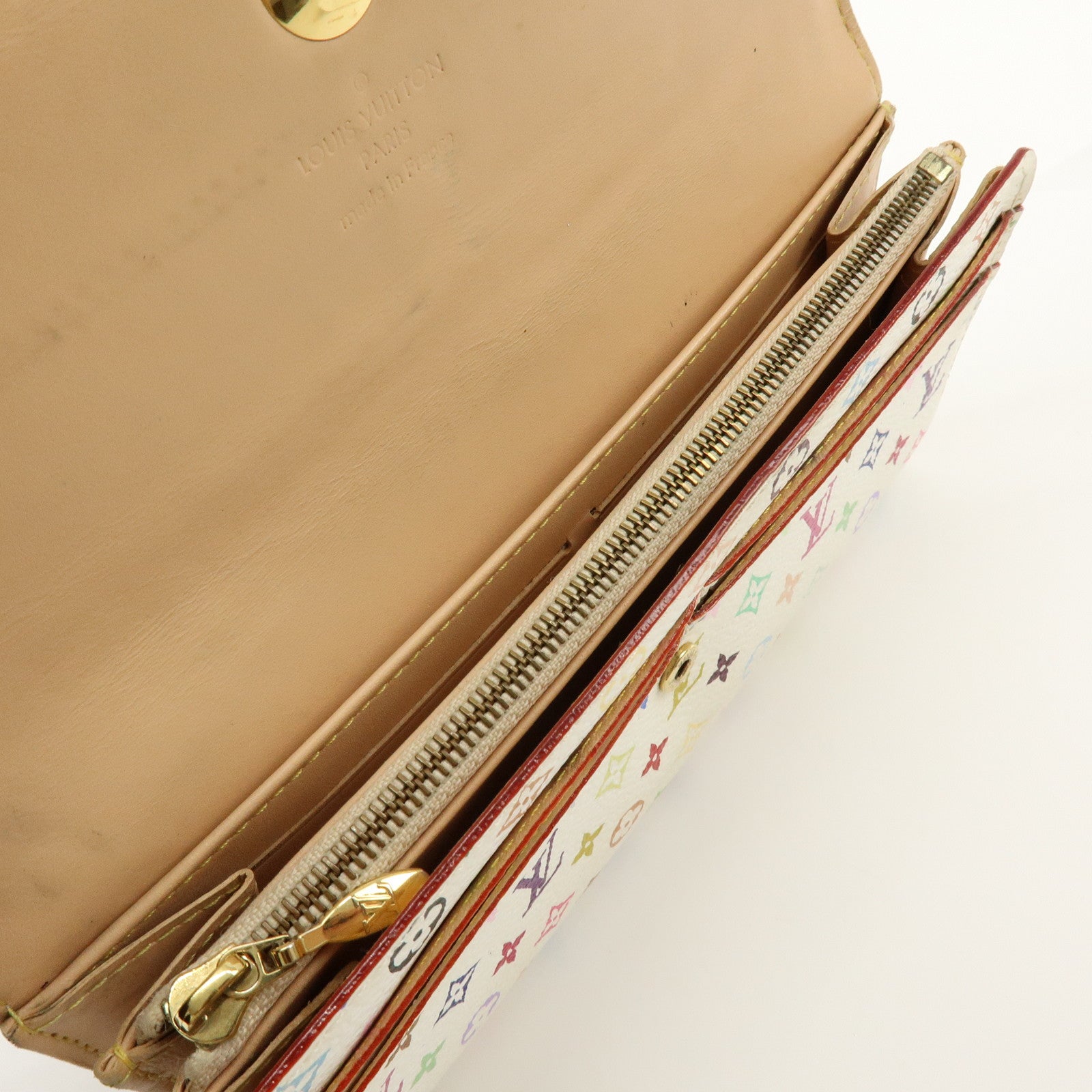 Louis Vuitton Monogram Multicolor Portefeuille Sarah Wallet M93532