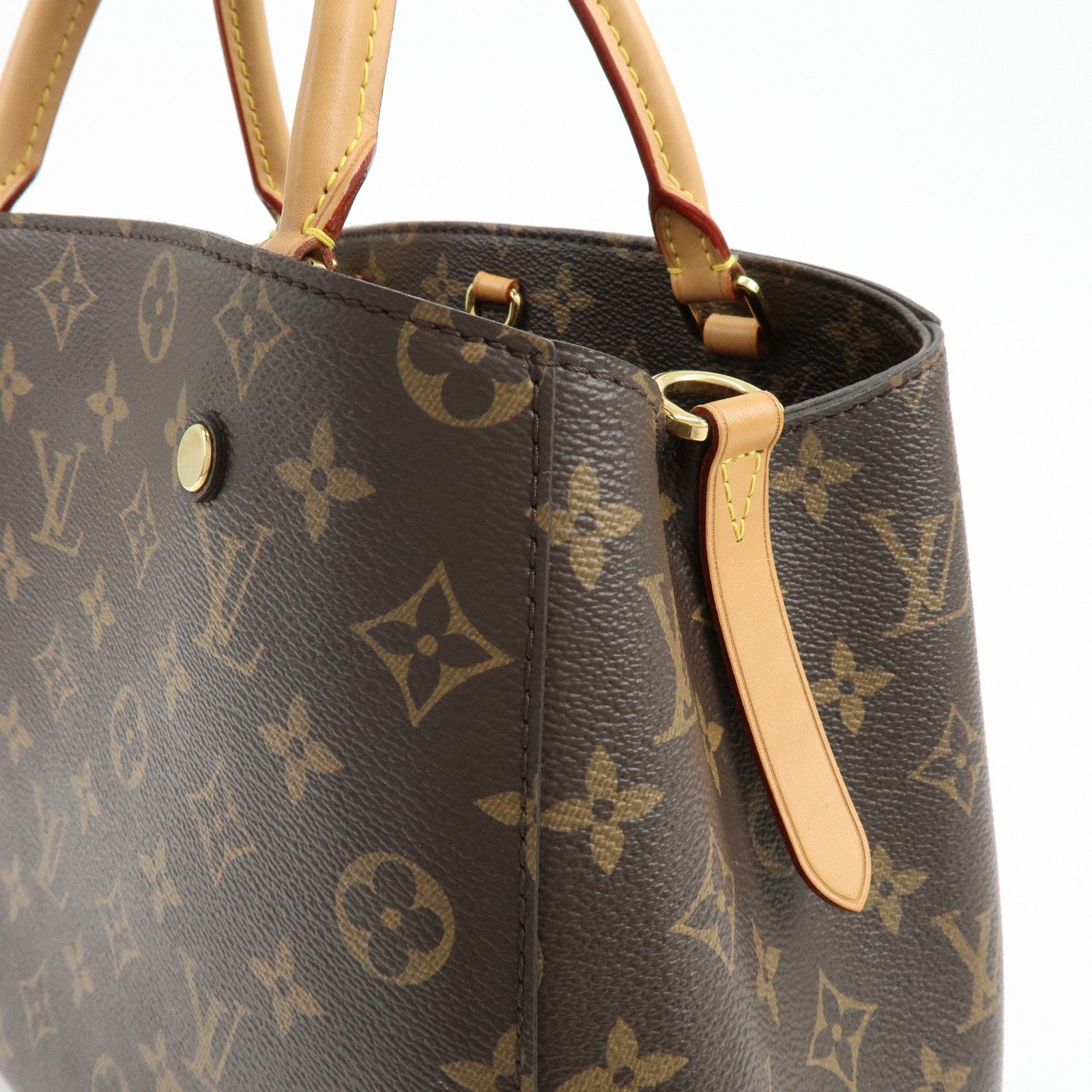 Louis Vuitton Monogram Montaigne MM 2Way Bag Hand Bag M41056