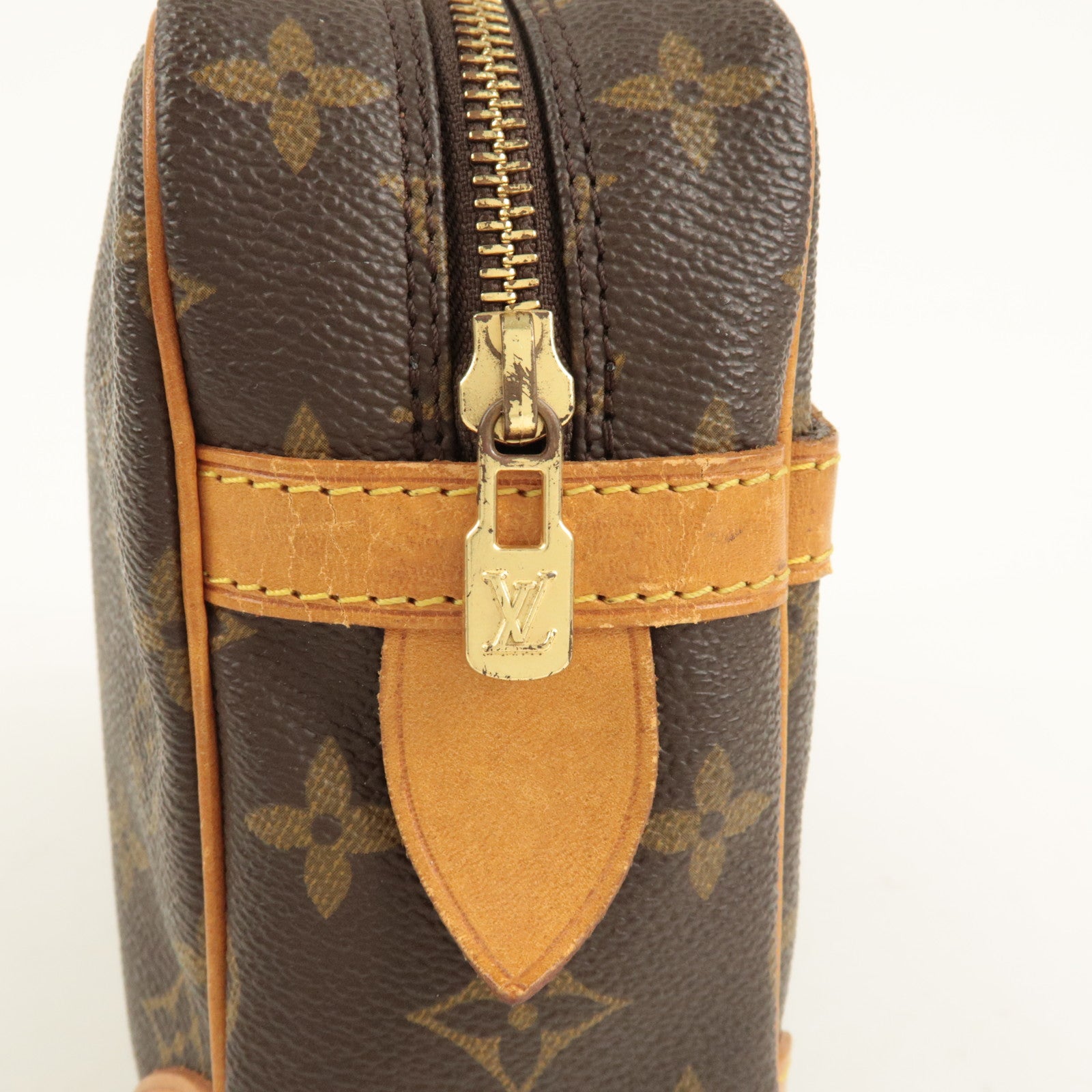 Louis Vuitton Monogram Compiegne 28 Pouch Clutch Bag Brown M51845 Used