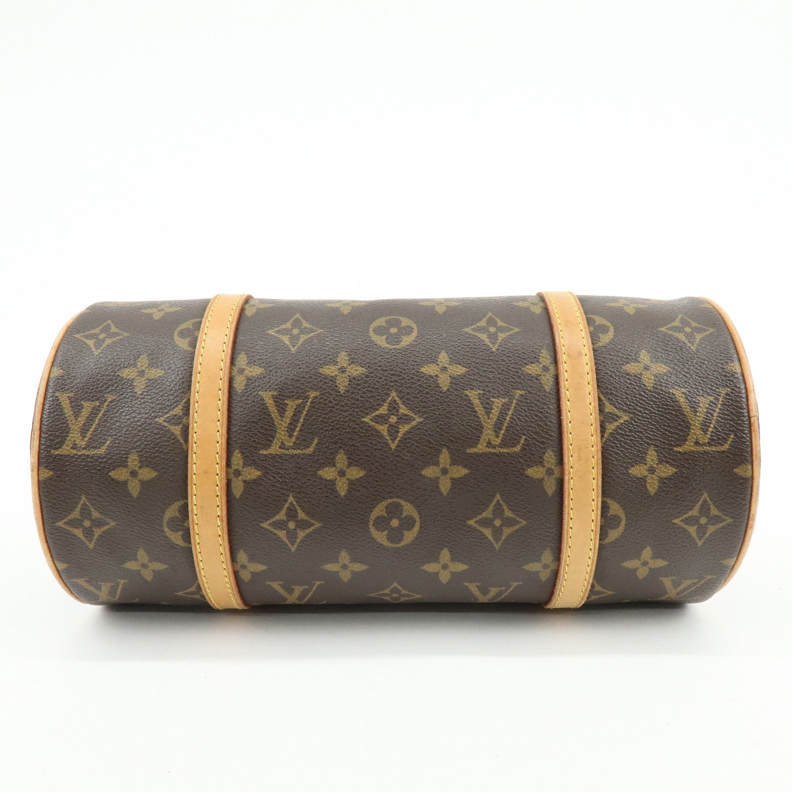 Louis Vuitton Monogram Papillon 26 Hand Bag Brown M51386