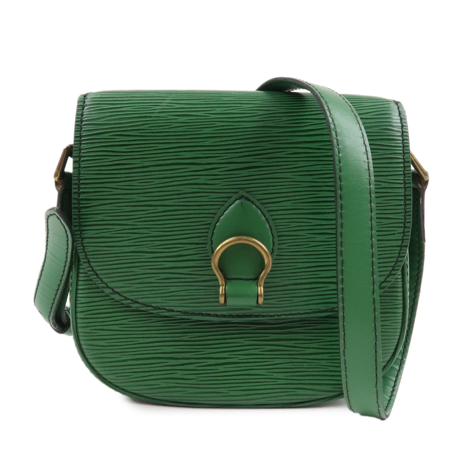 Louis Vuitton Epi Leather Mini Saint Cloud Shoulder Bag Borneo Green M52214