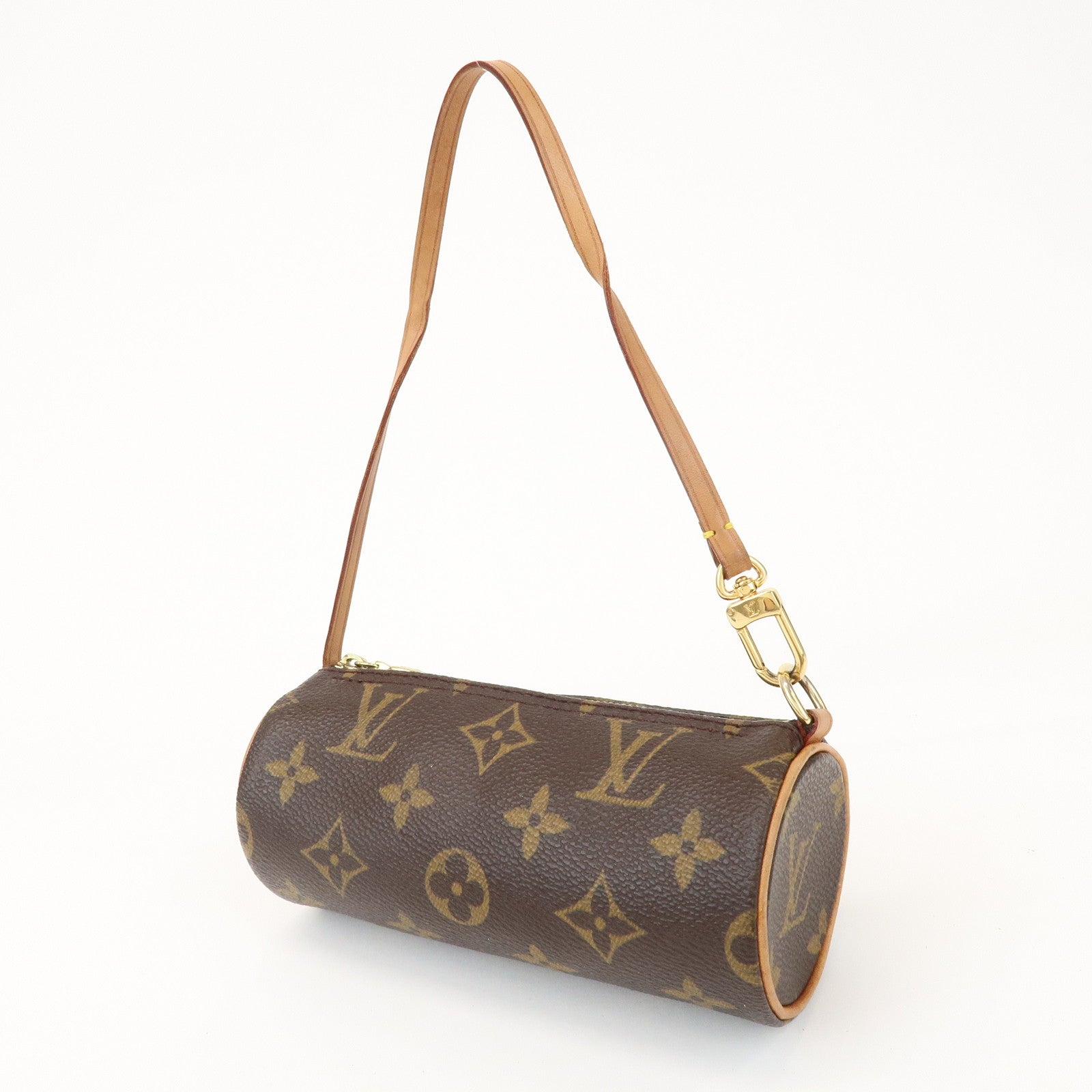 Louis Vuitton Monogram Mini Pouch for Papillon Bag Brown
