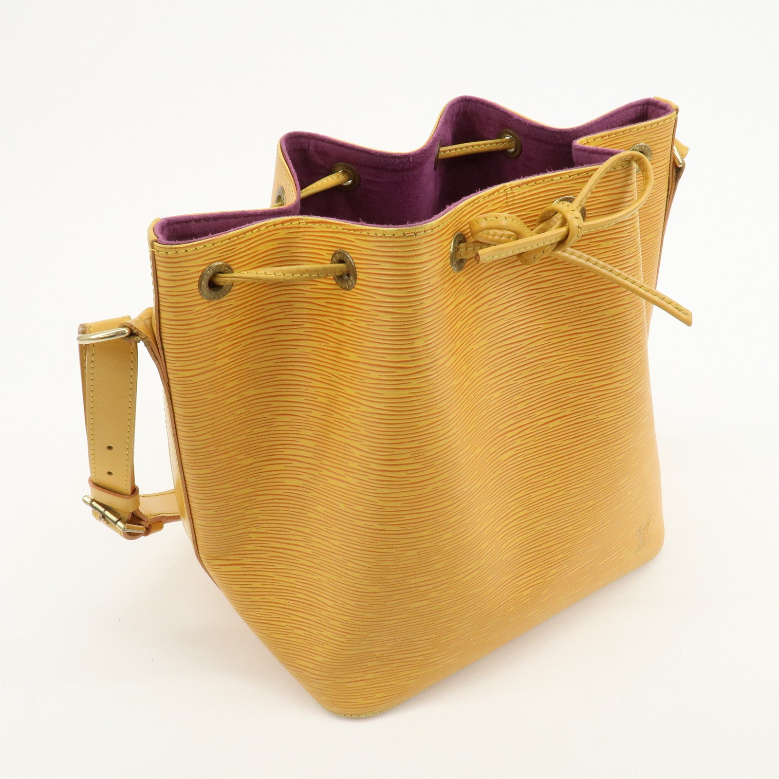 Louis Vuitton Epi Petit Noe Shoulder Bag Tassili Yellow M44109