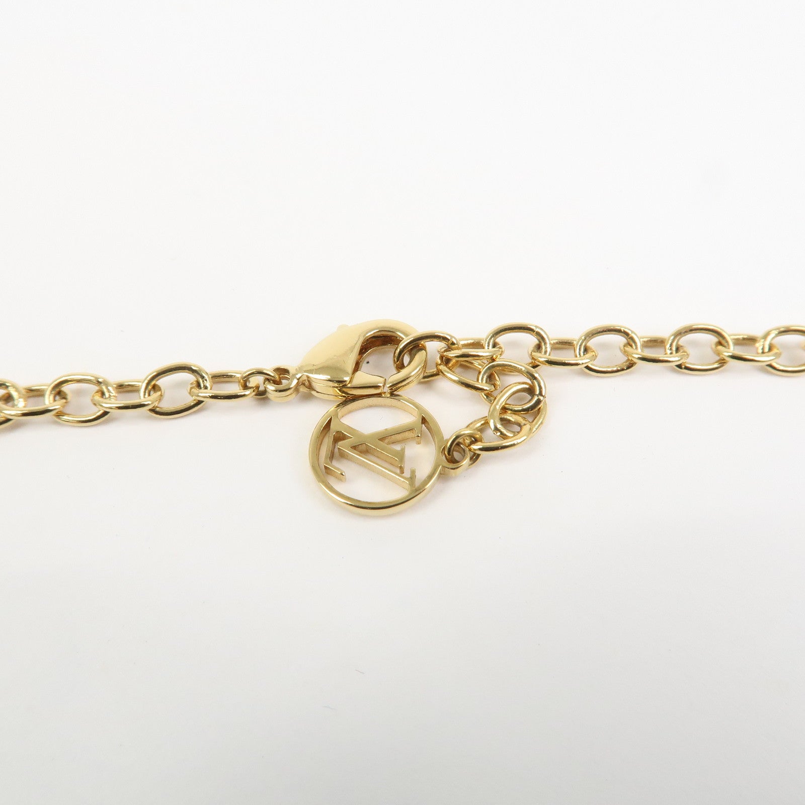 Louis Vuitton Blooming LV Circle Monogram Flower Necklace M90736