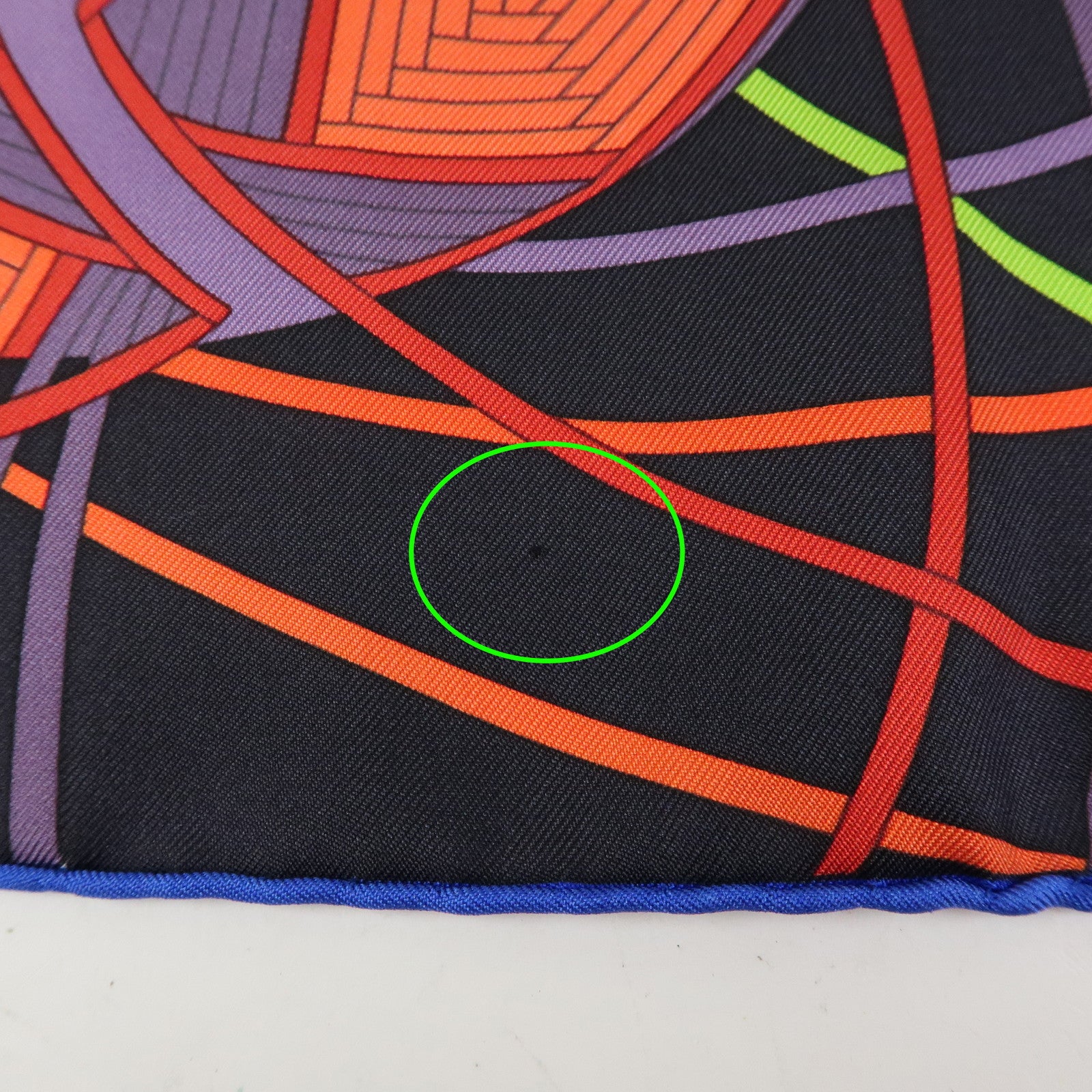 HERMES Carre 90 Silk 100% Scarf L'art du temari Black