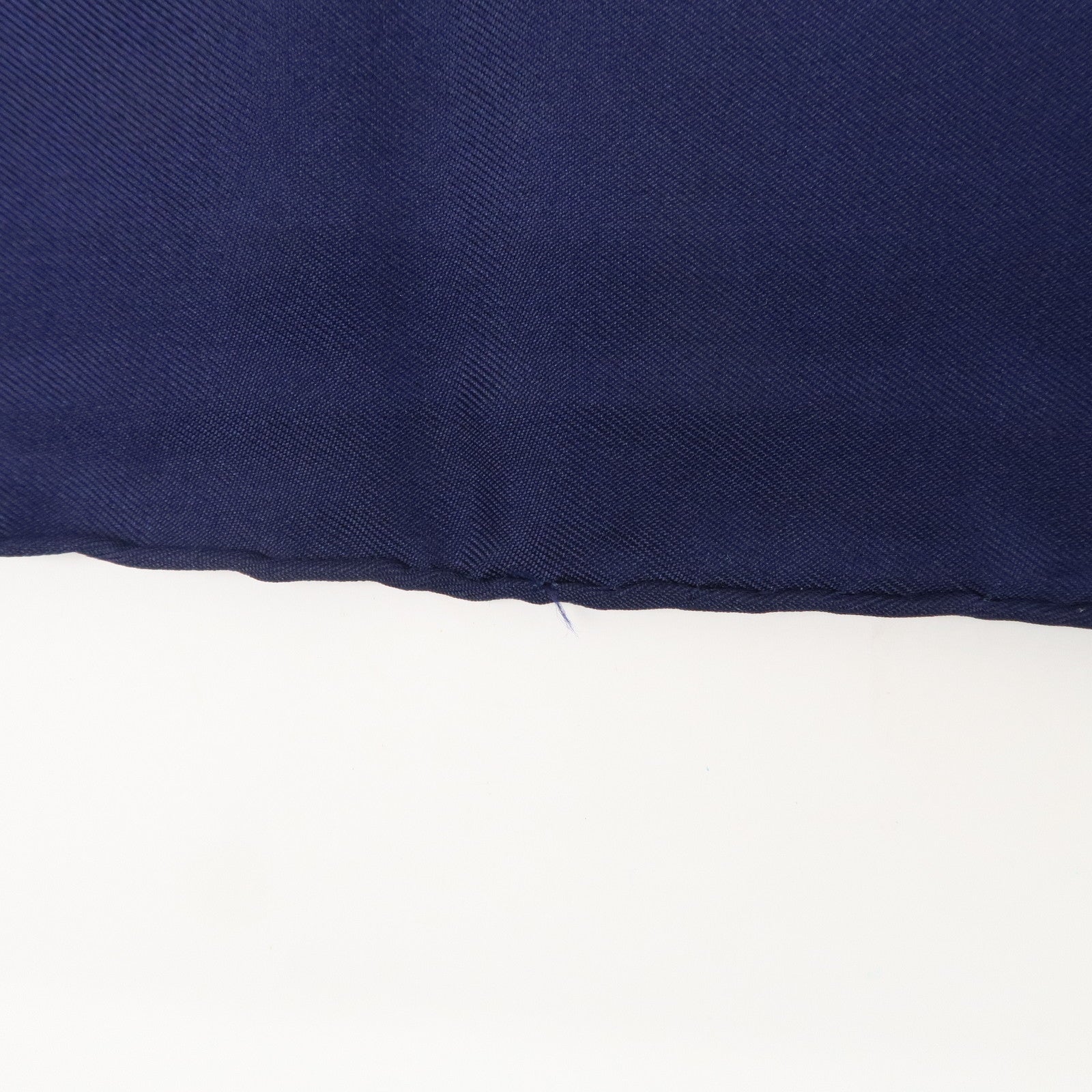 HERMES Carre 90 Silk 100% LES TAMBOURS Scarf Navy Gold