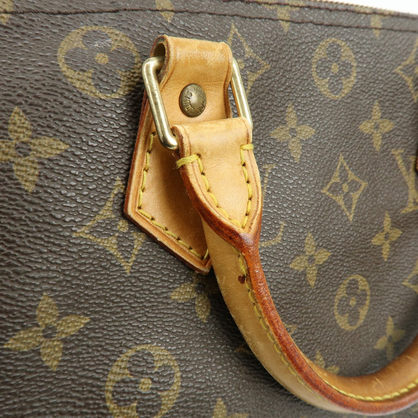 Louis Vuitton Monogram Speedy 30 Boston Bag Hand Bag Brown M41526
