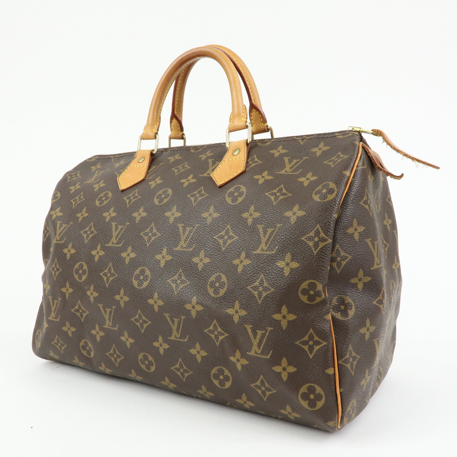 Louis Vuitton Monogram Speedy 35 Boston Bag Hand Bag M41524