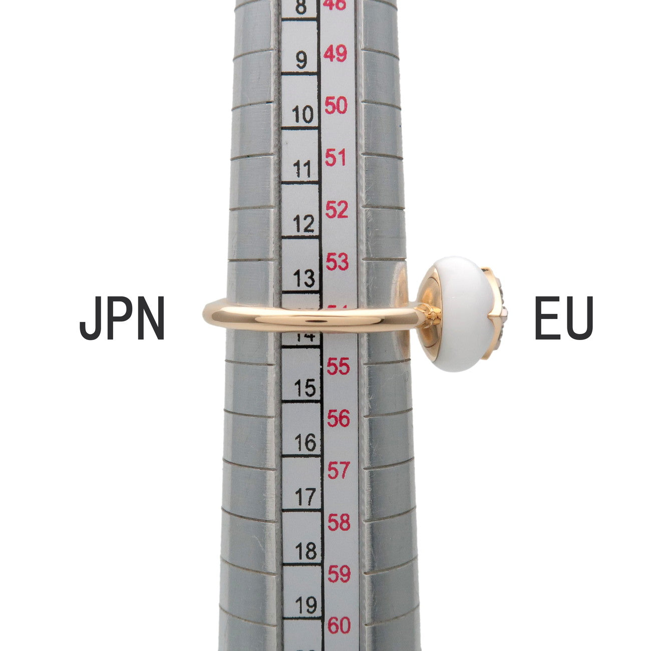 Louis Vuitton B Blossom Ring White Arcade K18 750YG Q9L99A #54 US7