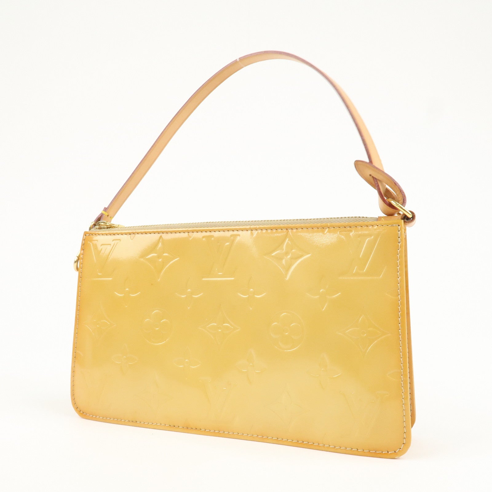 Louis Vuitton Monogram Vernis Lexington Accessoires Hand Bag M91010 Used