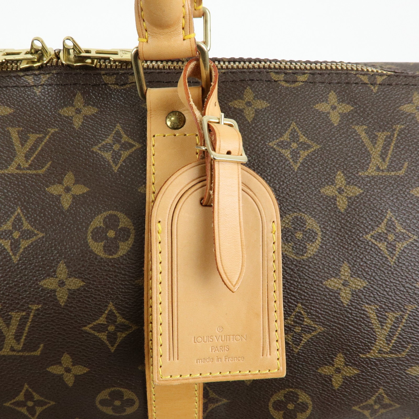 Louis Vuitton Monogram Keep All Bandouliere 55 Boston Bag M41414