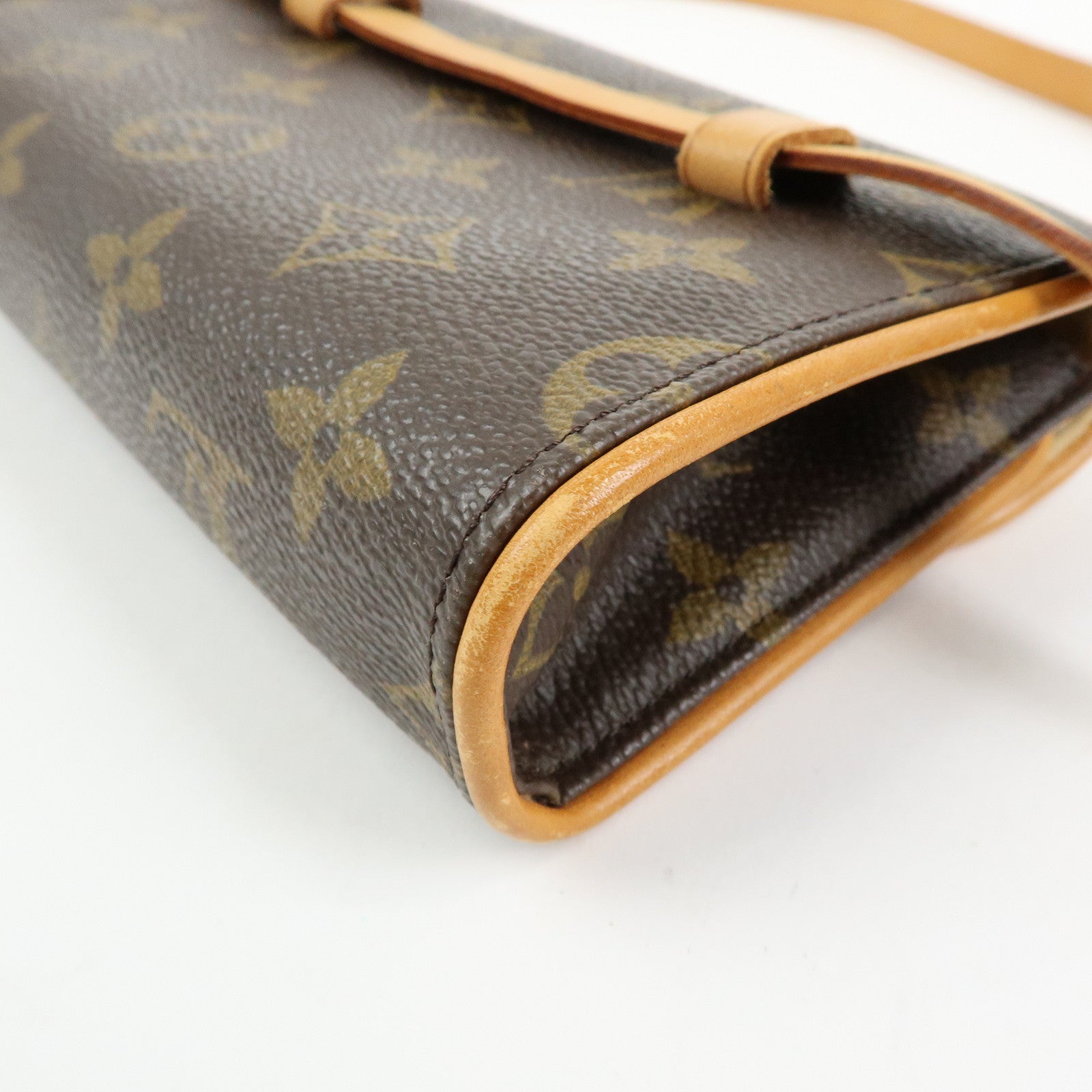 Louis Vuitton Monogram Pochette Florentine Waist Bag Belt S M51855