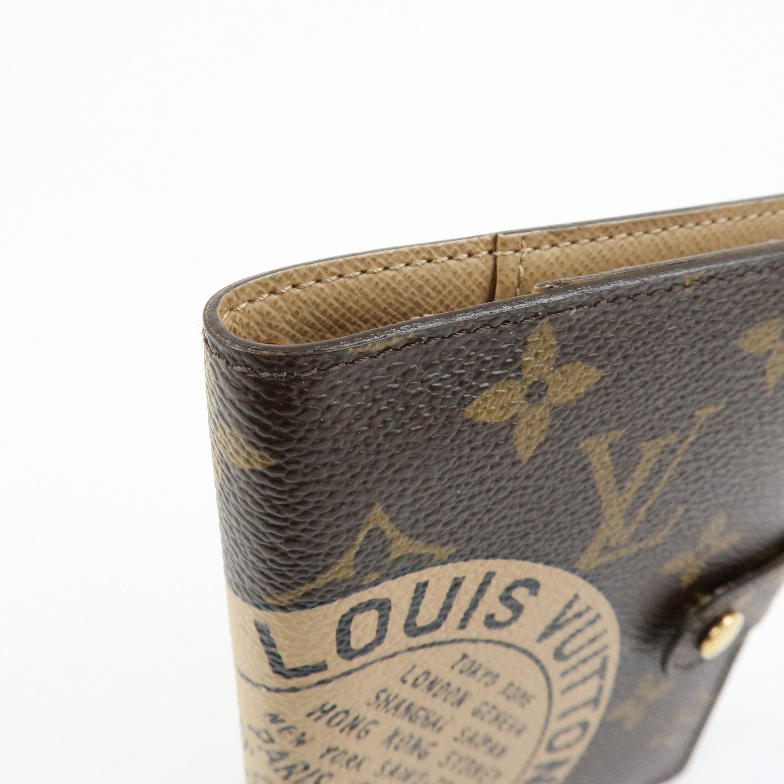 Louis Vuitton Monogram Agenda PM T&B Planner Cover Brown R21039