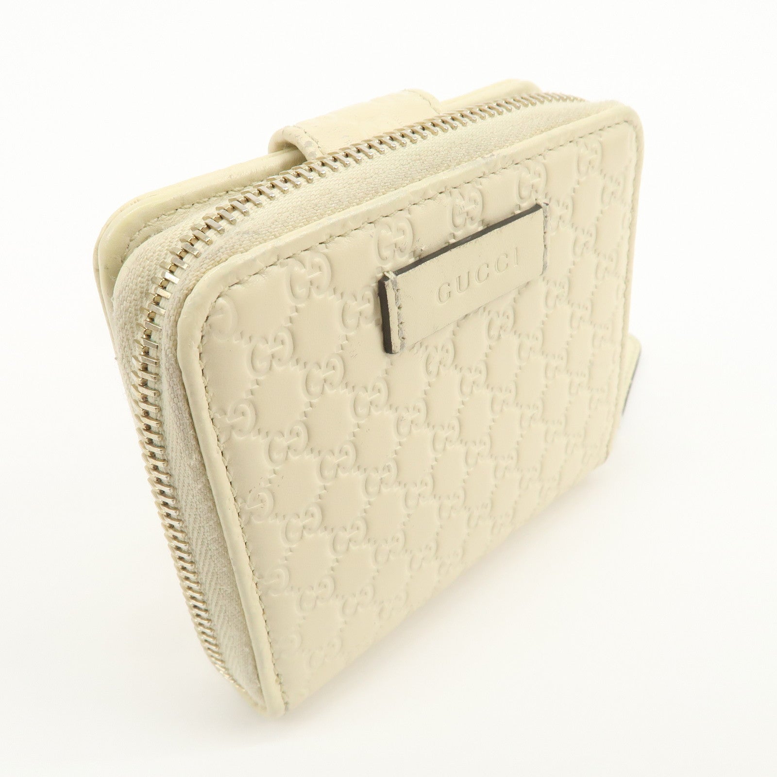 GUCCI Micro Guccissima Signature Bi-Fold Compact Wallet 449395