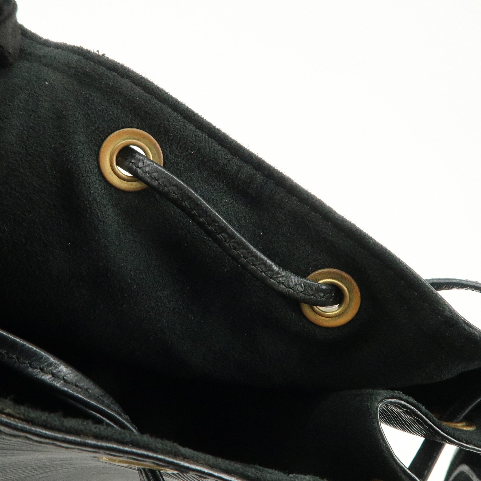 Louis Vuitton Epi Leather Petit Noe Shoulder Bag Noir Black M59012