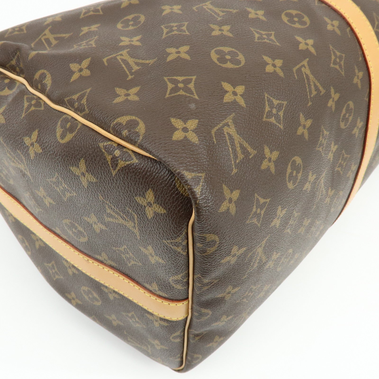 Louis Vuitton Monogram Keep All Bandouliere 55 Boston Bag M41414