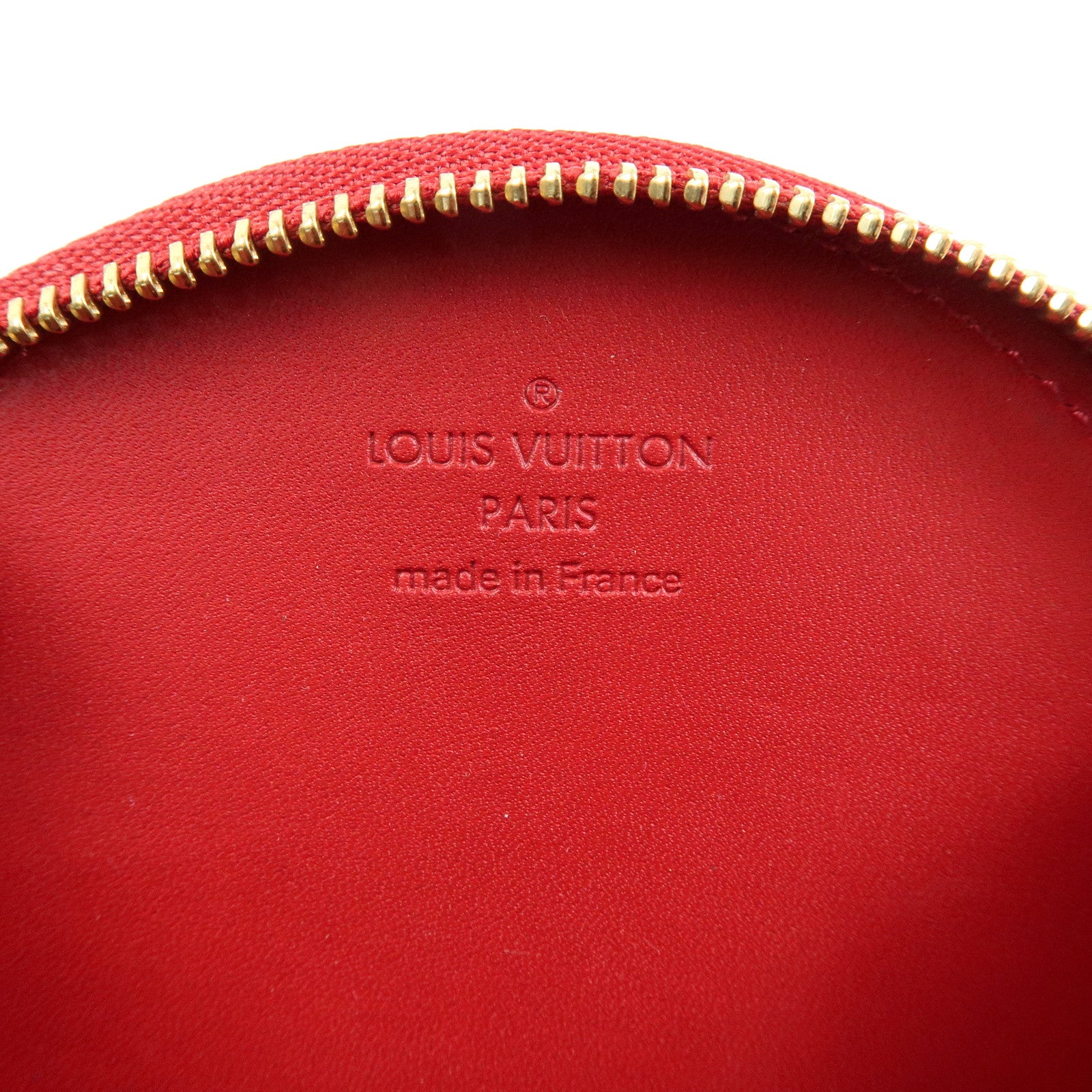 Louis Vuitton Monogram Vernis Leather Portemonnaie Lapin Coin Case