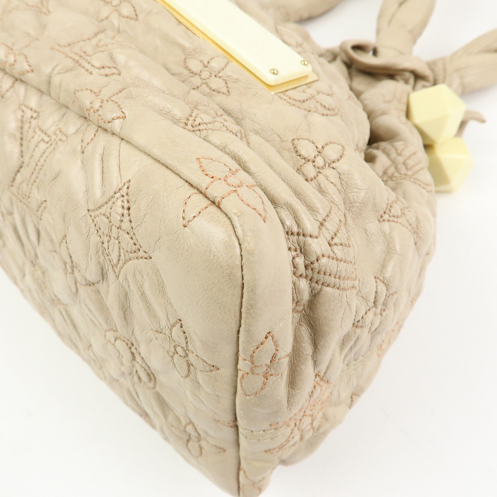 Louis Vuitton Monogram Olympe Stratus PM Shoulder Bag Ecru M95369