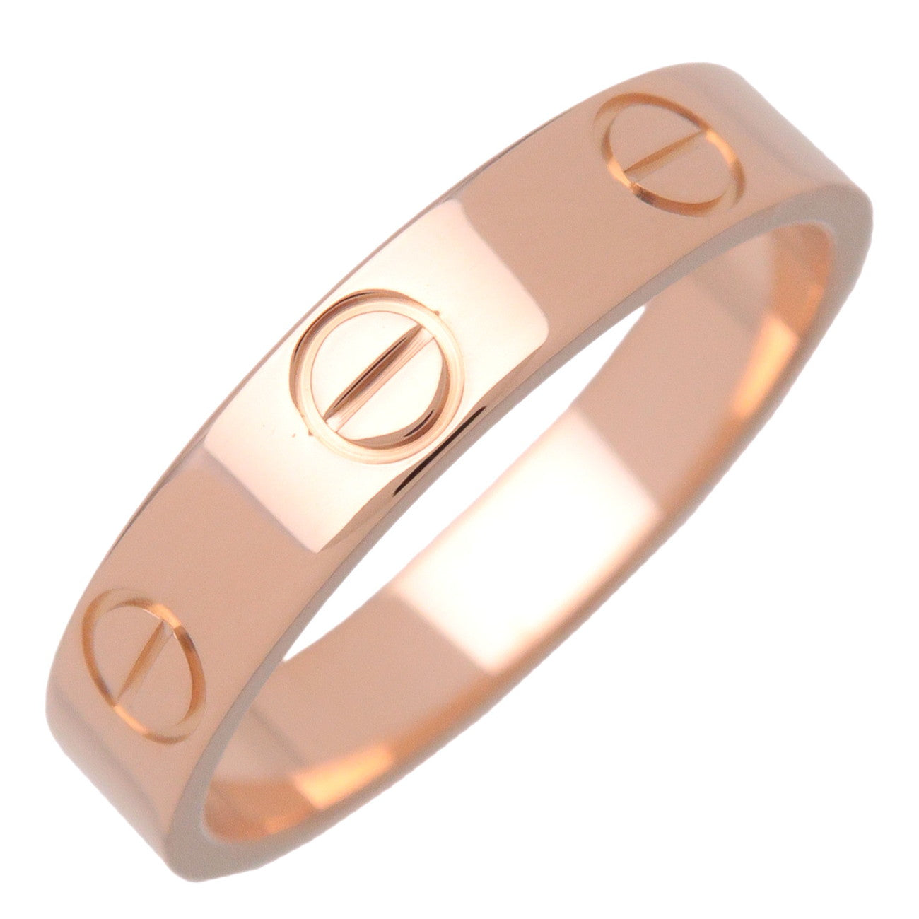 Cartier Mini Love Ring #50 K18 750PG Rose Gold US5-5.5 EU50 HK11.5