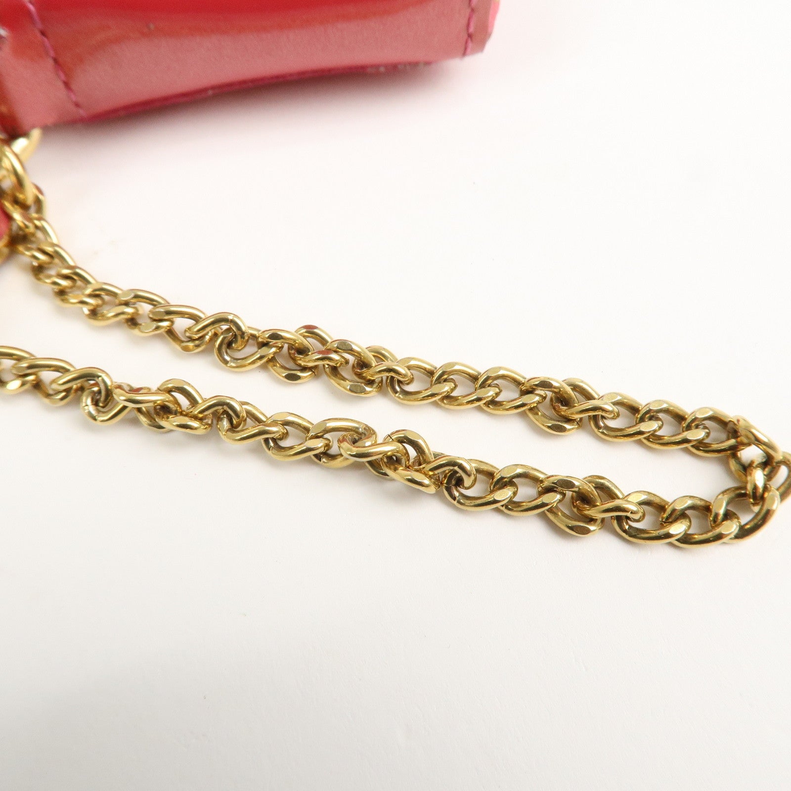 Louis Vuitton Monogram Vernis Porte Monnaie Coeur Coin Case M93562