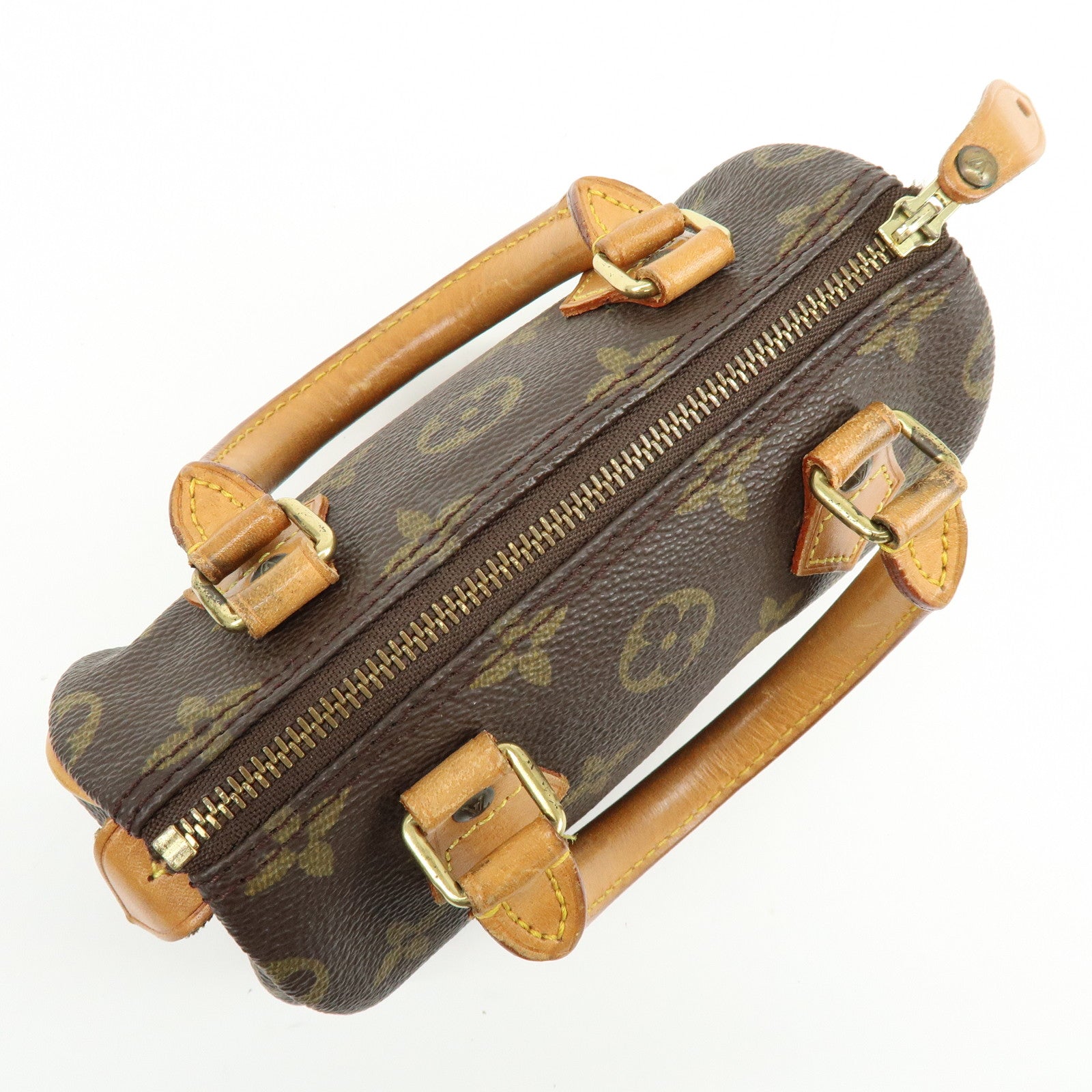 Louis Vuitton Monogram Mini Speedy Hand Bag Shoulder Bag M41534