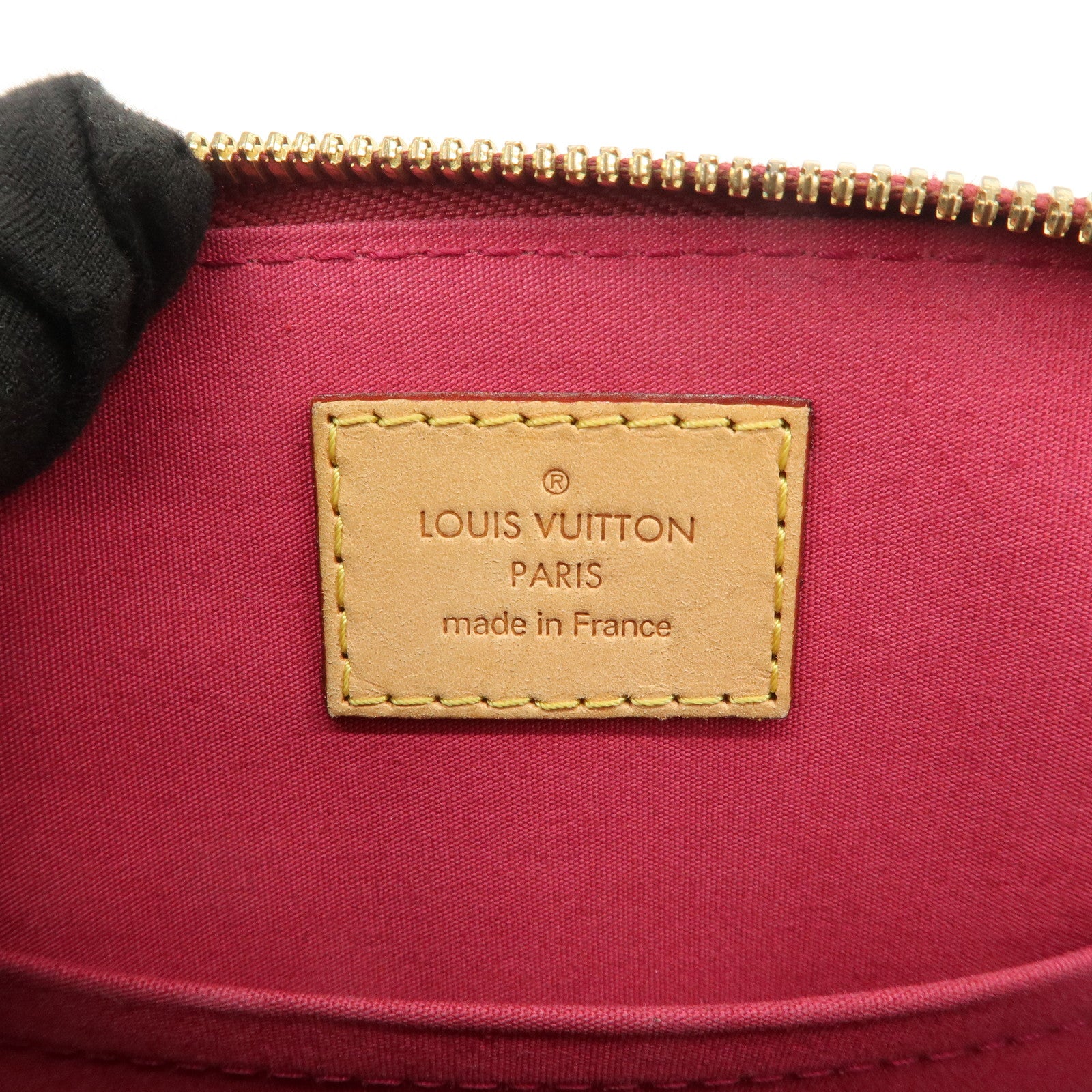 Louis Vuitton Monogram Vernis Alma BB 2Way Bag Rose Indien M91771