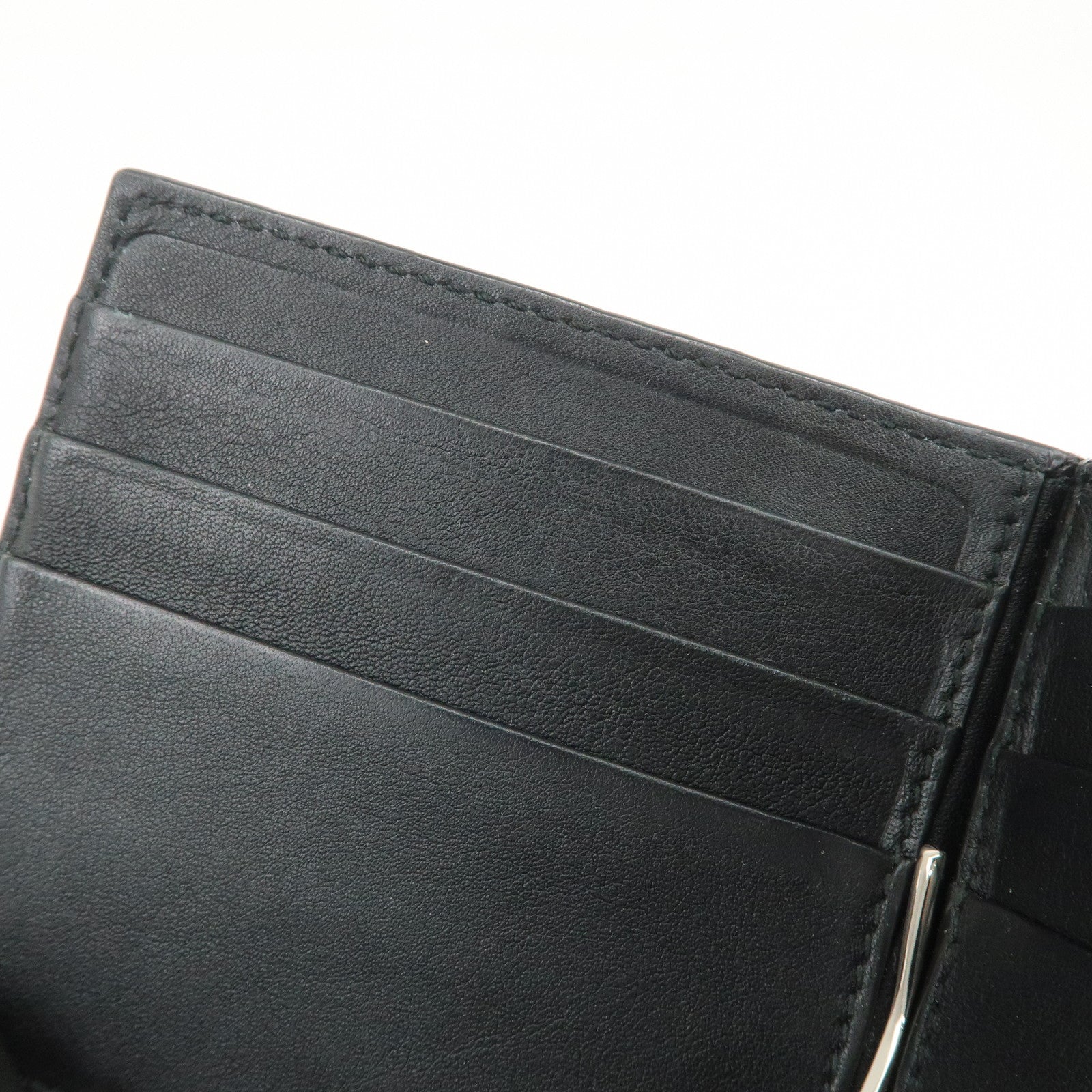 GUCCI Micro Guccissima Leather Bi-fold Wallet Card Case 544478