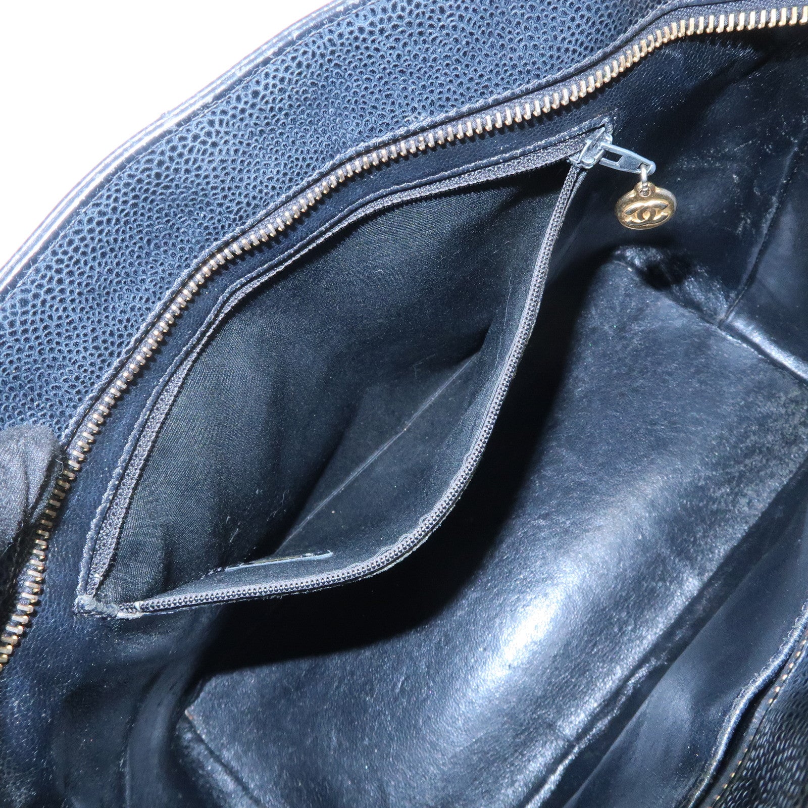 CHANEL COCO Mark Matelasse Medallion Tote Bag Hand Bag A01804