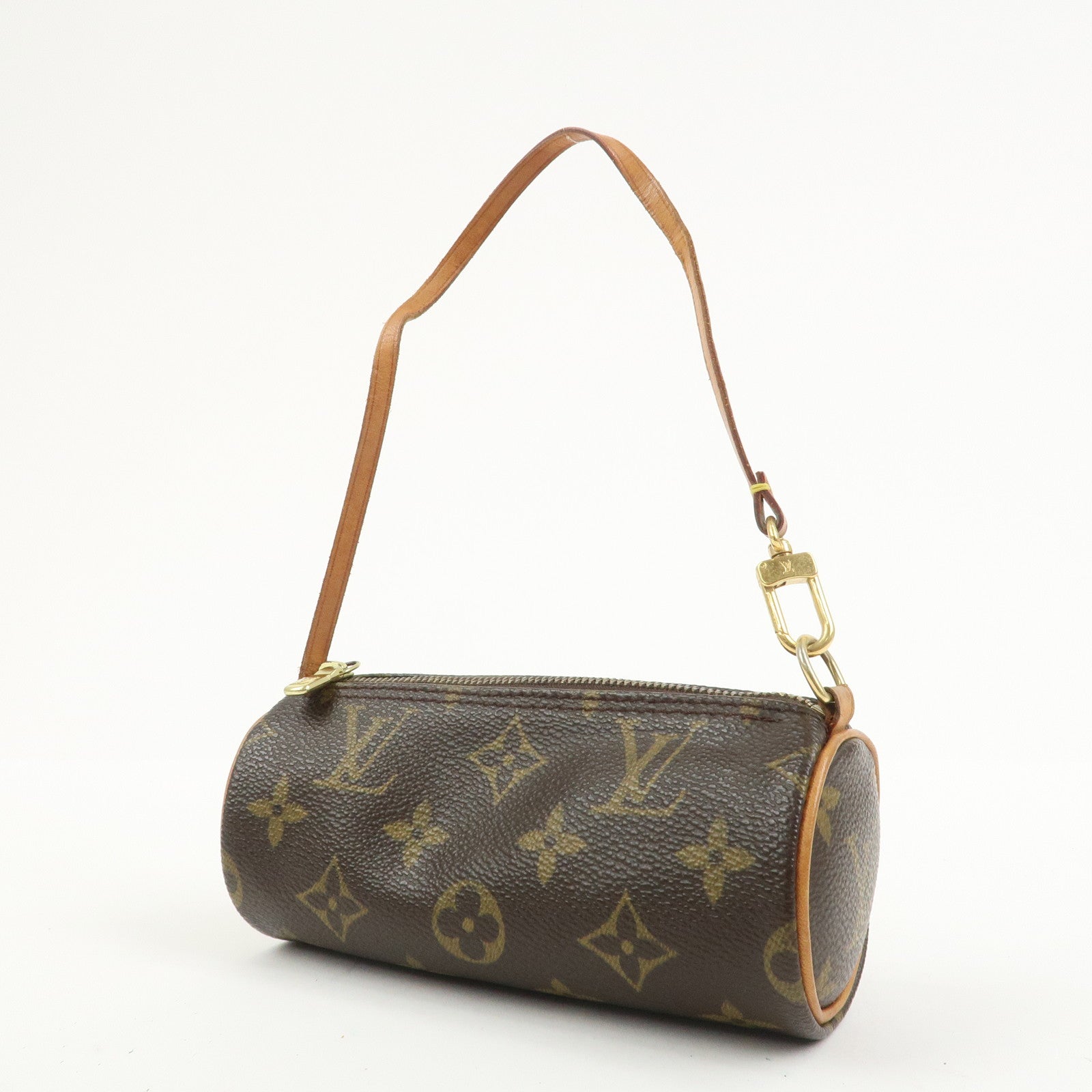 Louis Vuitton Mini Pouch for Papillon Bag New Style Brown