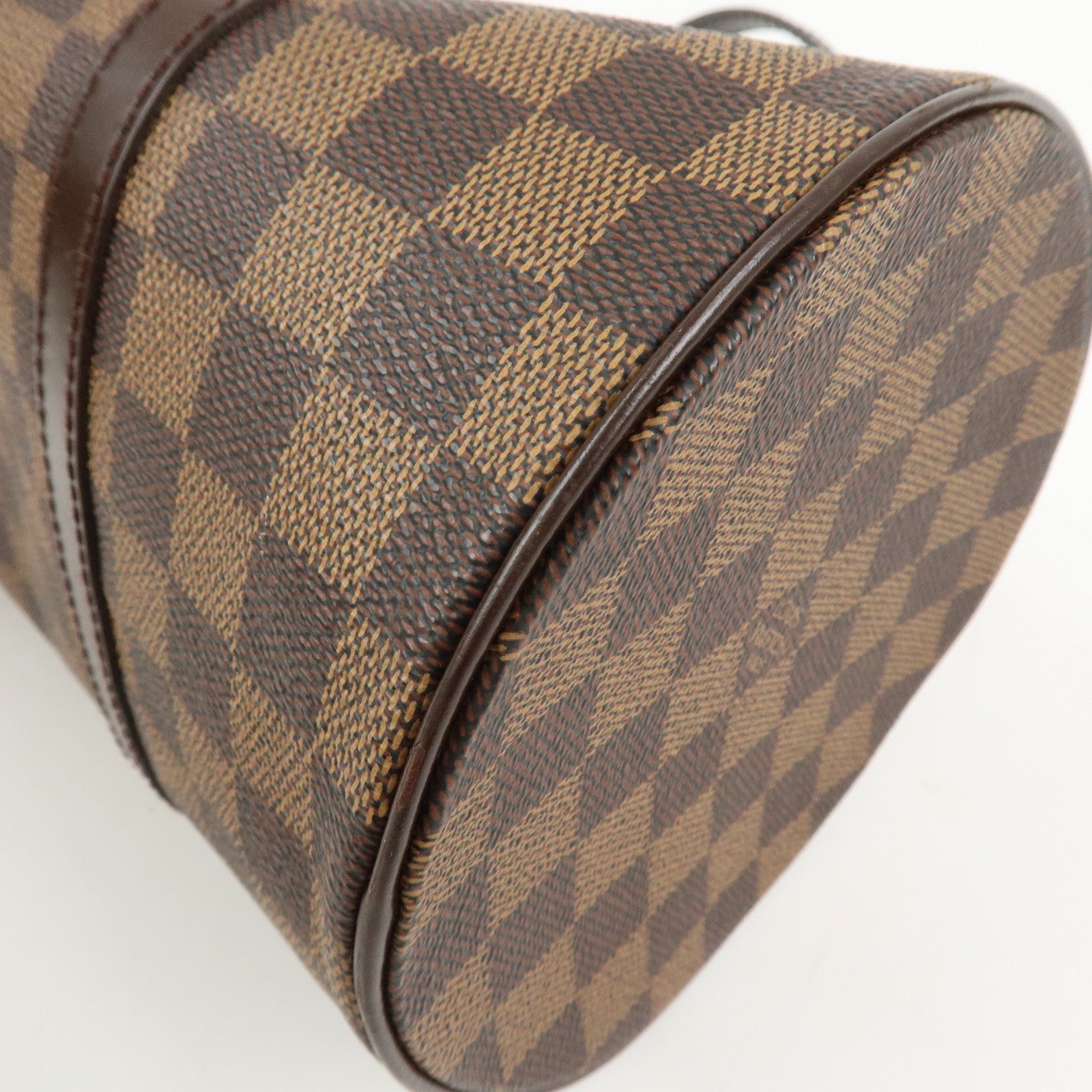 Louis Vuitton Damier Ebene Papillon 30 Hand Bag Brown N51303