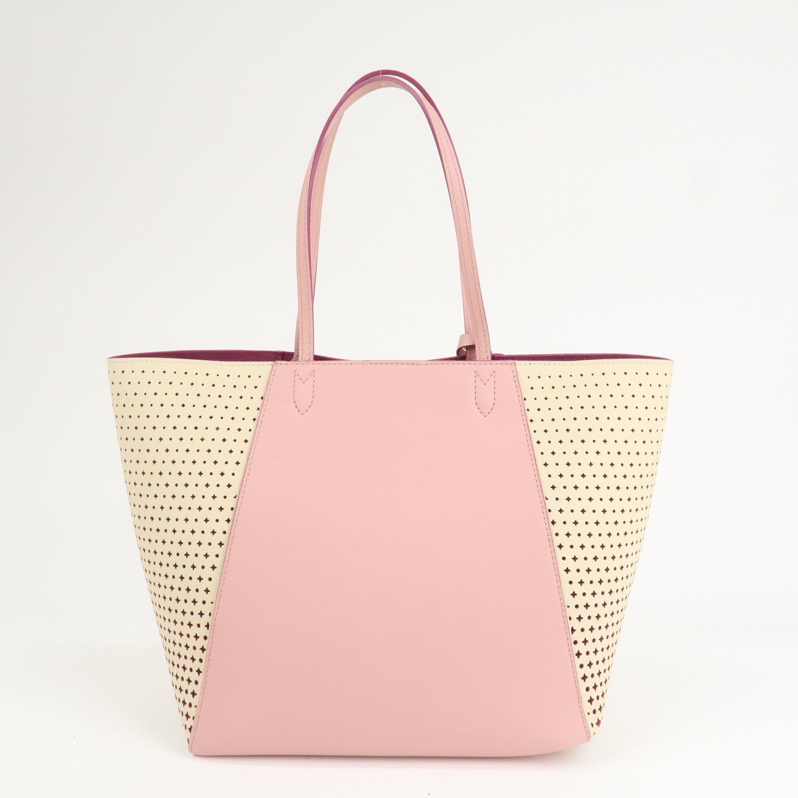 Louis Vuitton Leather Rock Me Cover Tote Bag Rose M54578