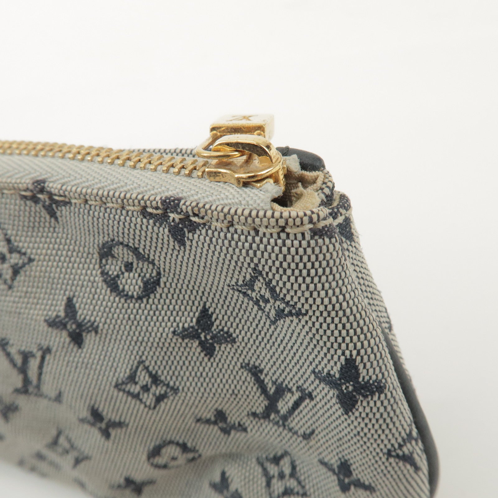Louis Vuitton Monogram Mini Anne Sophi Cosmetic Pouch Blue M92695