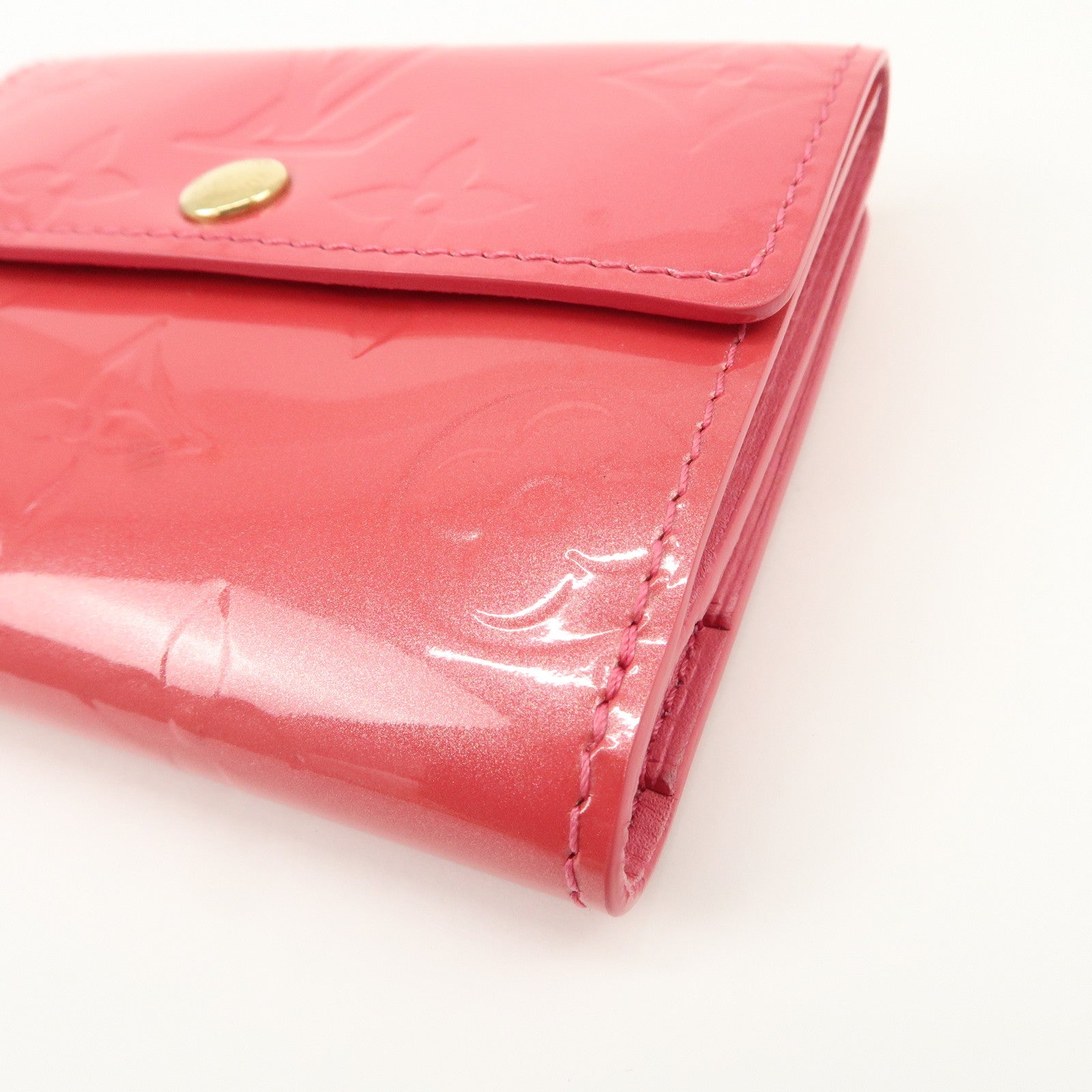 Louis Vuitton Monogram Vernis Ludlow Bi-fold Compact Wallet M9143F