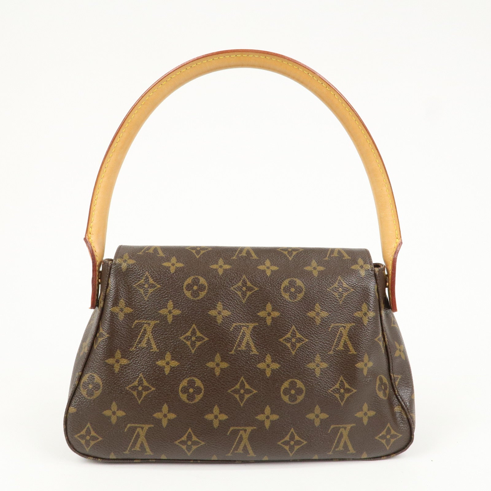 Louis Vuitton Monogram Mini Looping Shoulder Bag Brown M51147